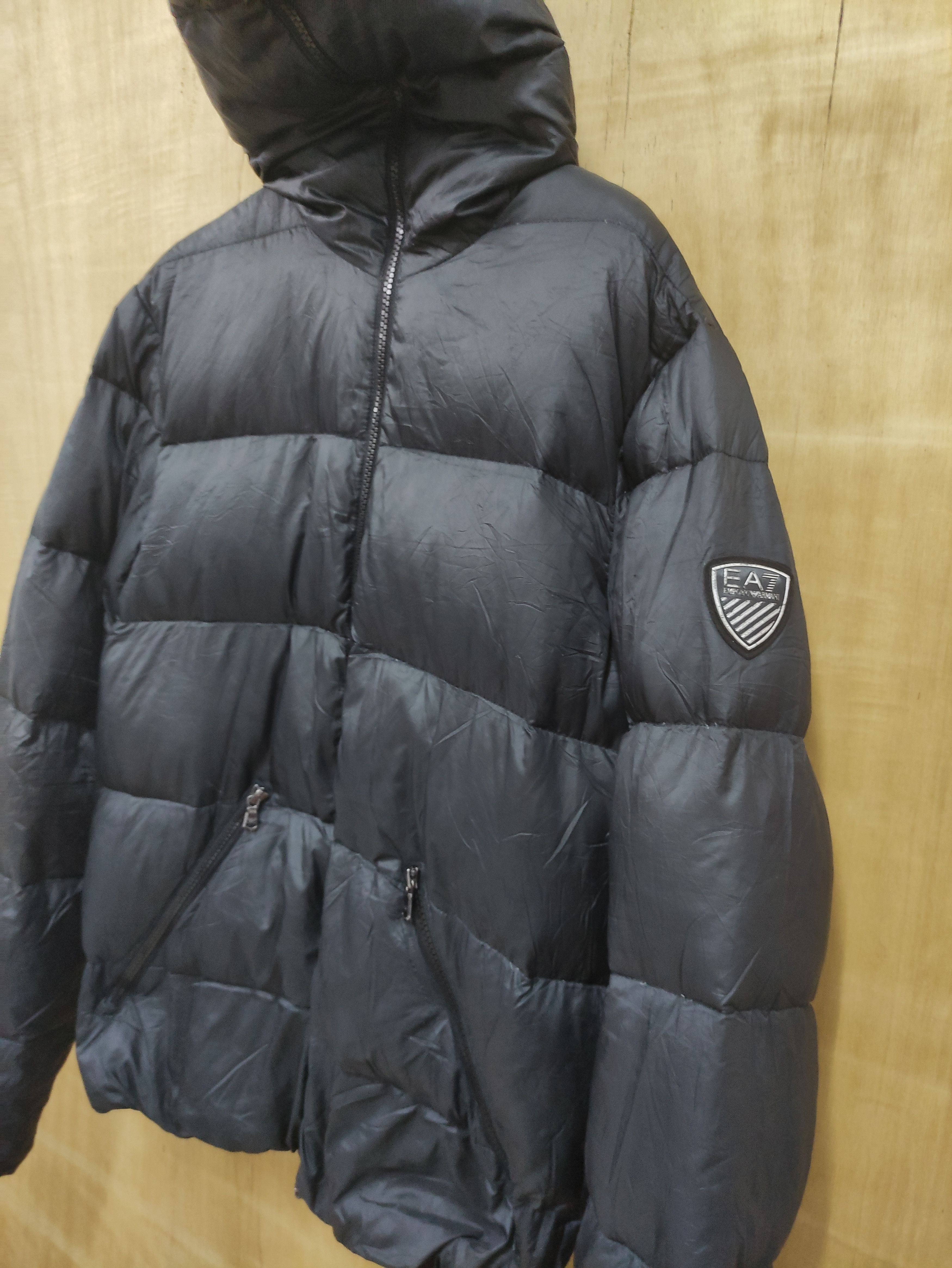 Emporio Armani EMPORIO ARMANI FULL ZIPPER HOODIE DOWN JACKET Size US S / EU 44-46 / 1 - 14 Thumbnail