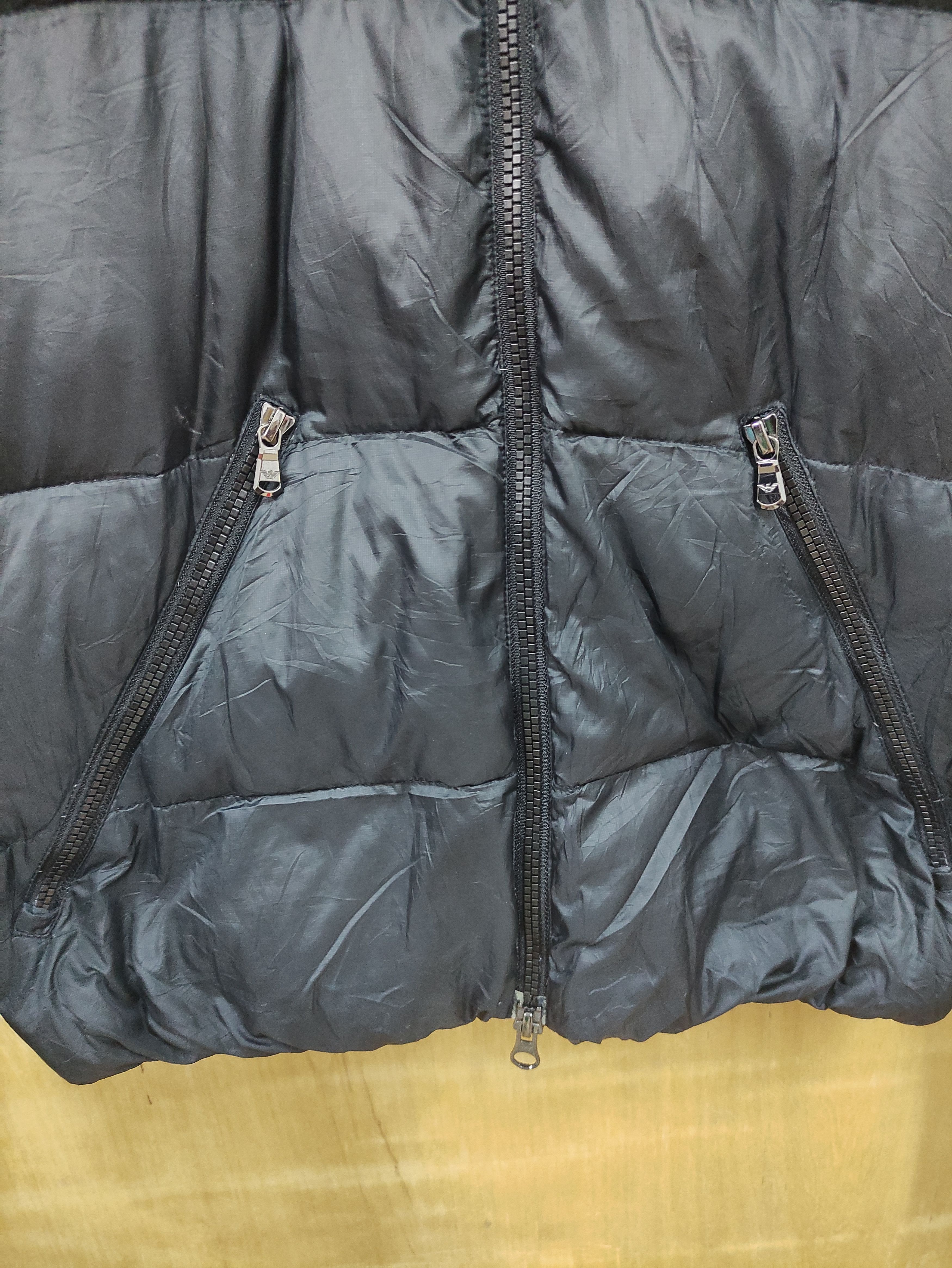 Emporio Armani EMPORIO ARMANI FULL ZIPPER HOODIE DOWN JACKET Size US S / EU 44-46 / 1 - 12 Thumbnail