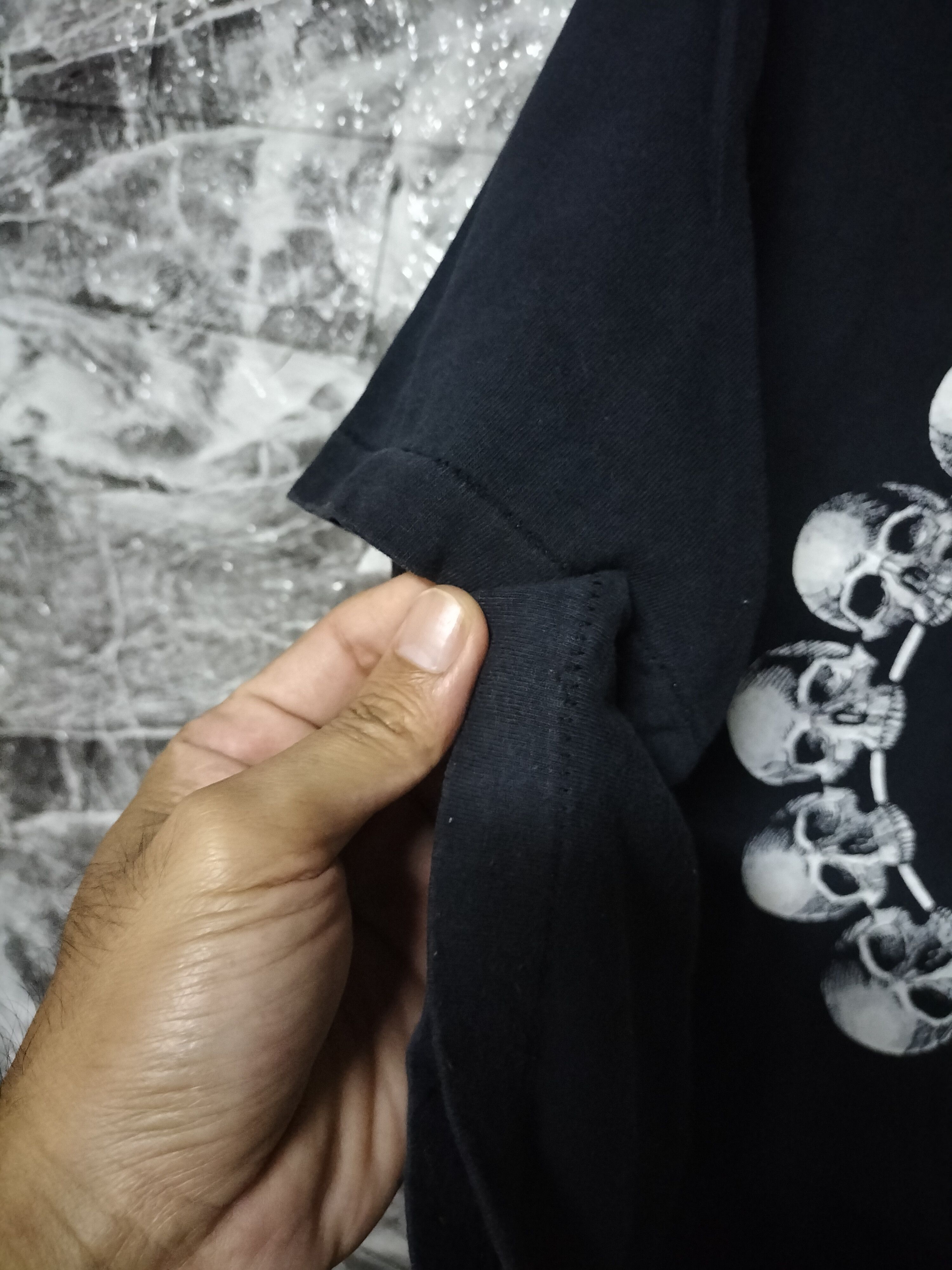 Vintage Vintage 90s Skull Marijuana Cypress Hill Fashion Bandtees Size US XL / EU 56 / 4 - 3 Thumbnail
