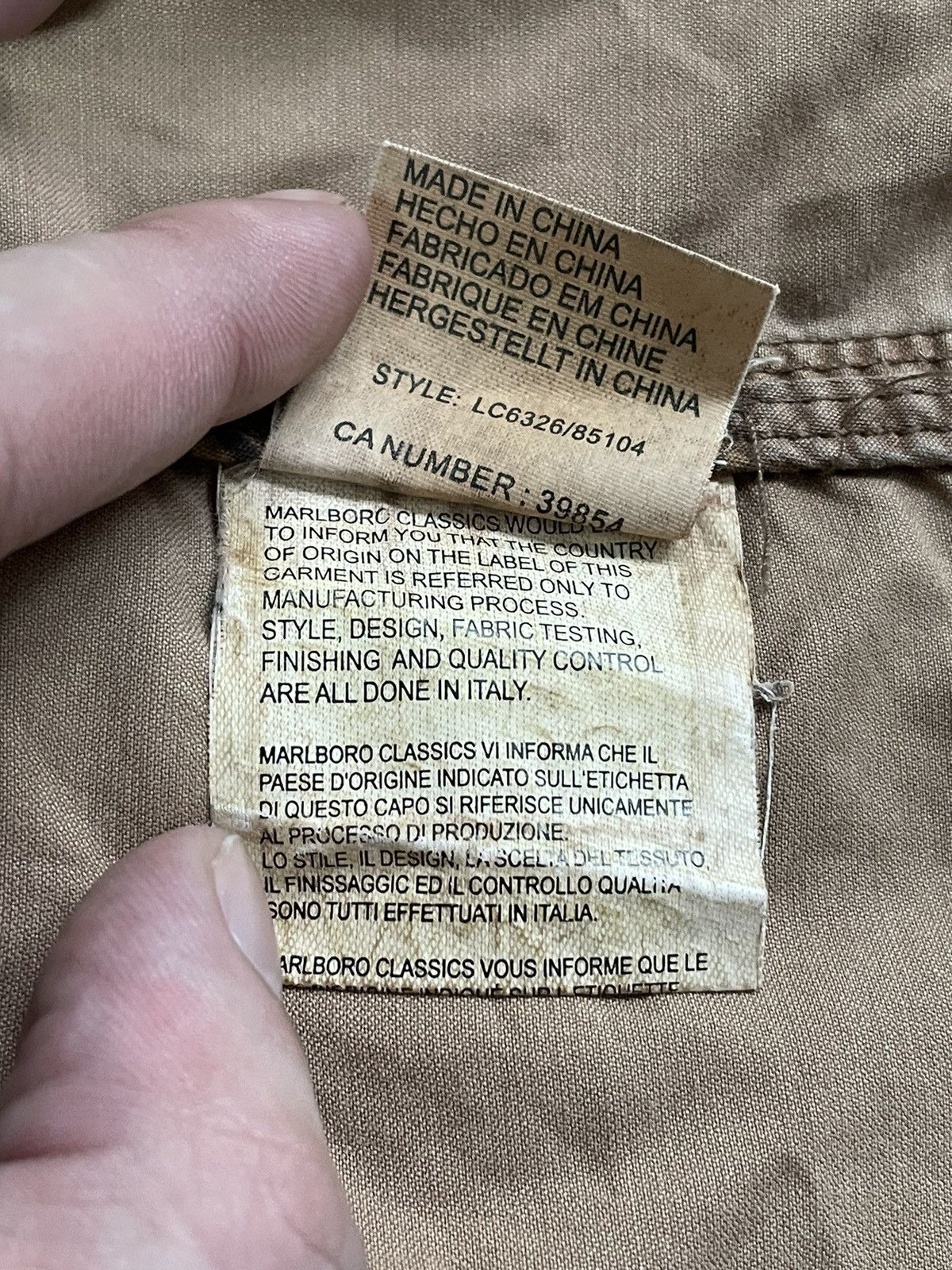 Marlboro × Marlboro Classics × Vintage Marlboro Classic Multi pocket Light Jacket vintage Size US XL / EU 56 / 4 - 18 Thumbnail