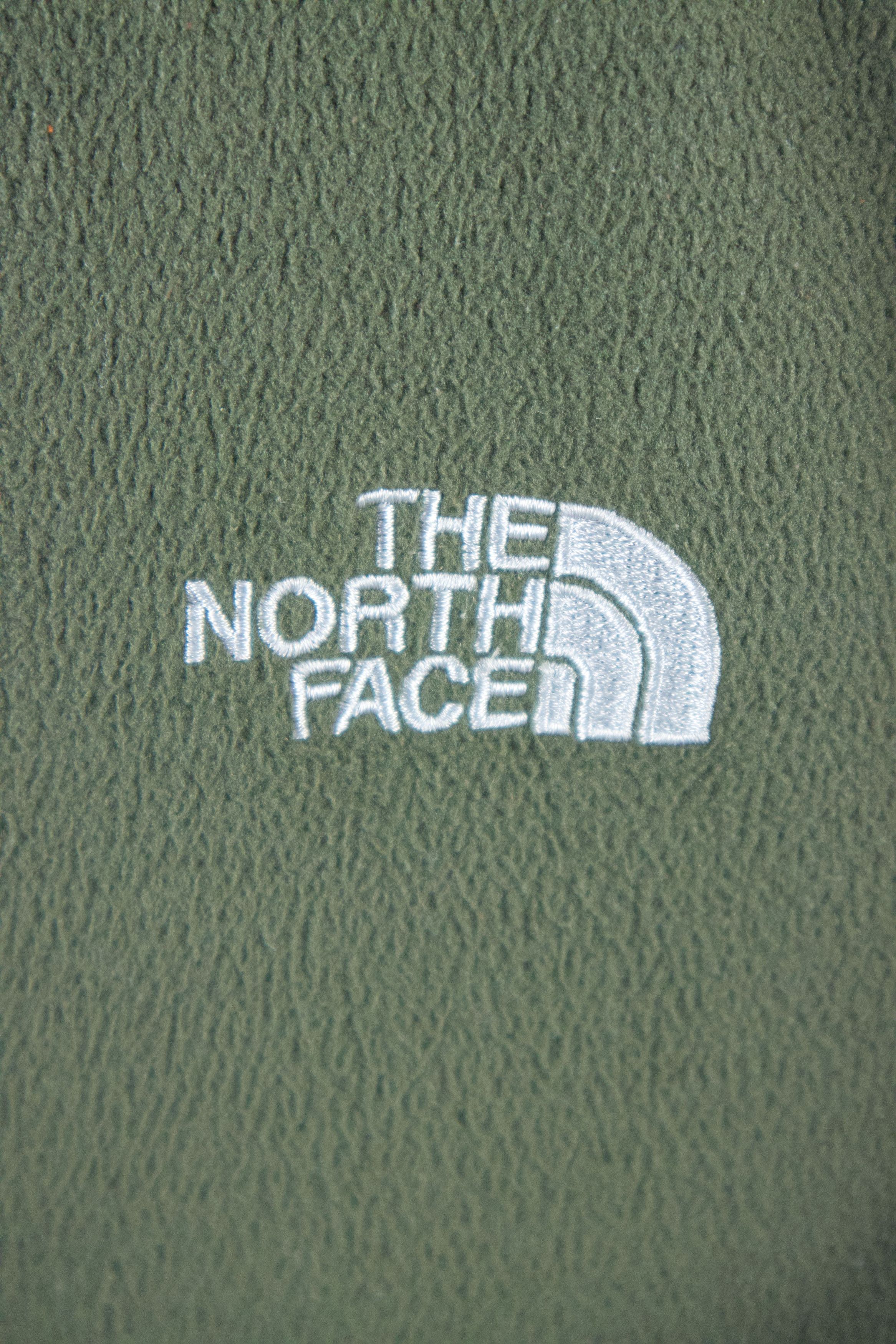 The North Face The North Face Military Green Zip Fleece Size US XL / EU 56 / 4 - 3 Thumbnail