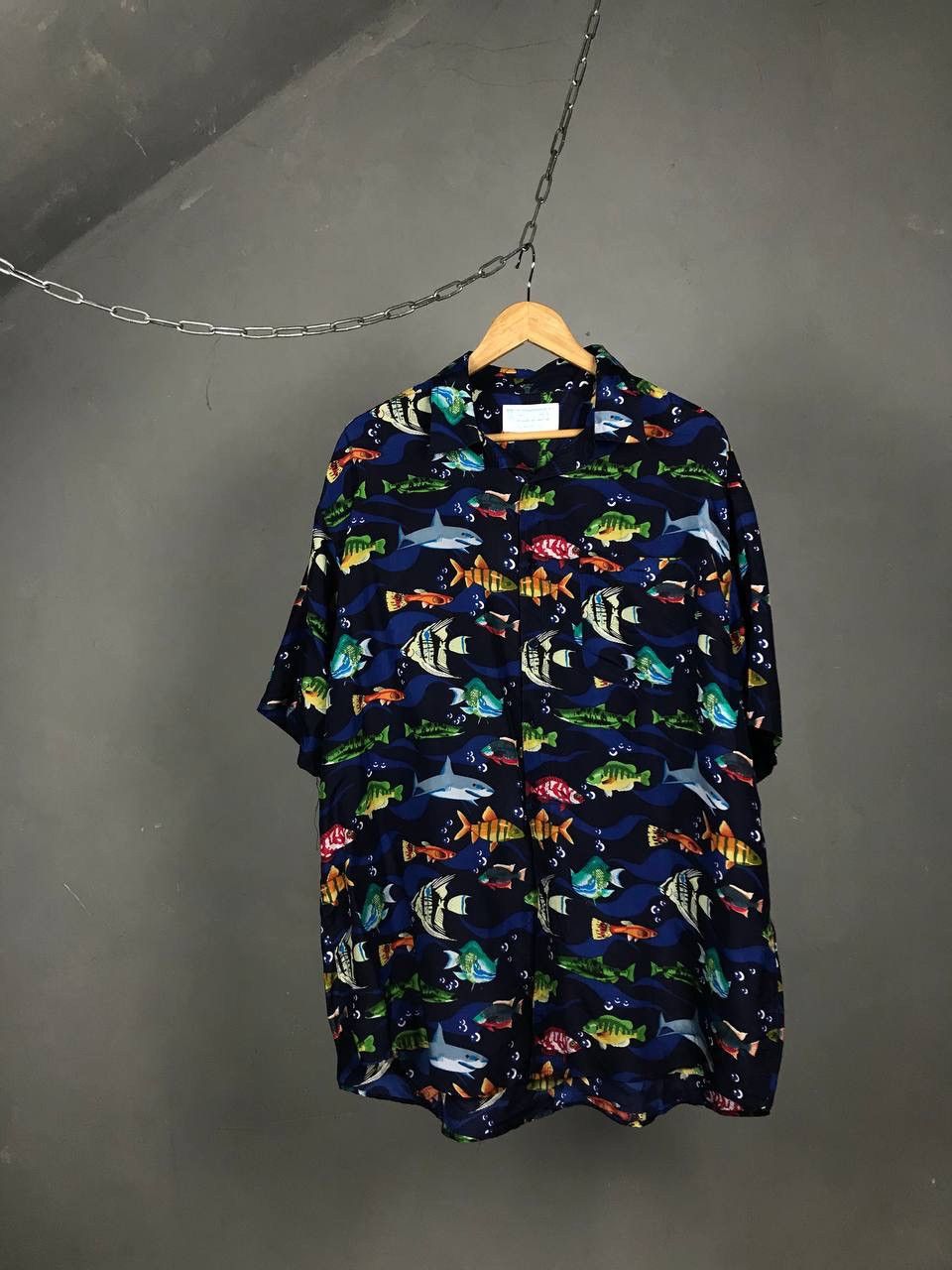 Other Crazy Hawaiian animal vintage silk overprinted shirt Size US XL / EU 56 / 4 - 1 Thumbnail