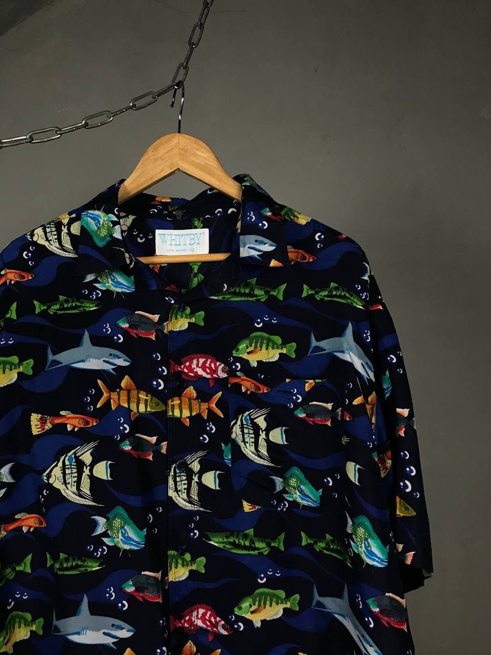 Other Crazy Hawaiian animal vintage silk overprinted shirt Size US XL / EU 56 / 4 - 2 Thumbnail
