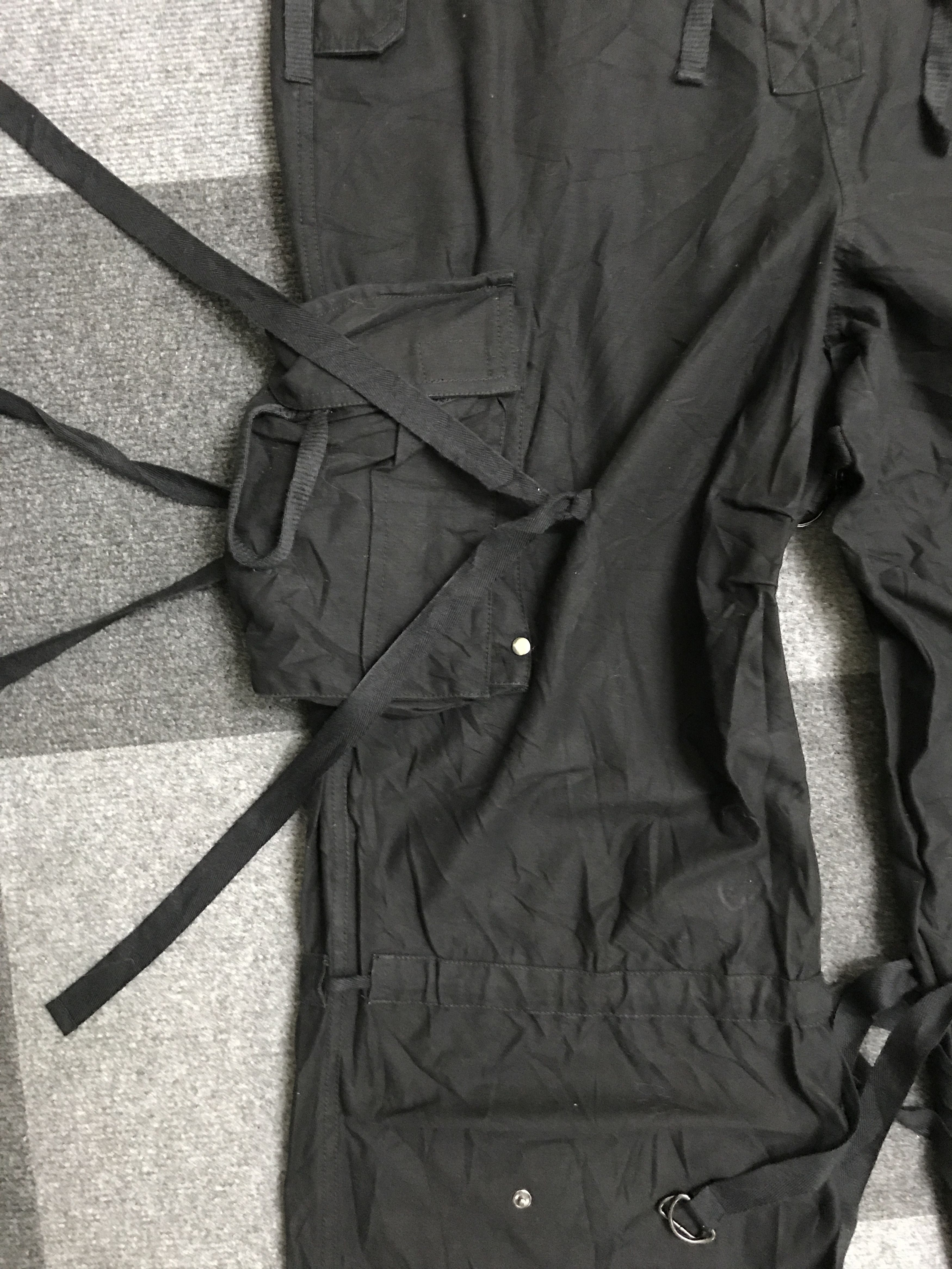Japanese Brand CP322 Rectifine Archival Parachute Ghost Strap Bondage Pant Size US 33 - 8 Thumbnail