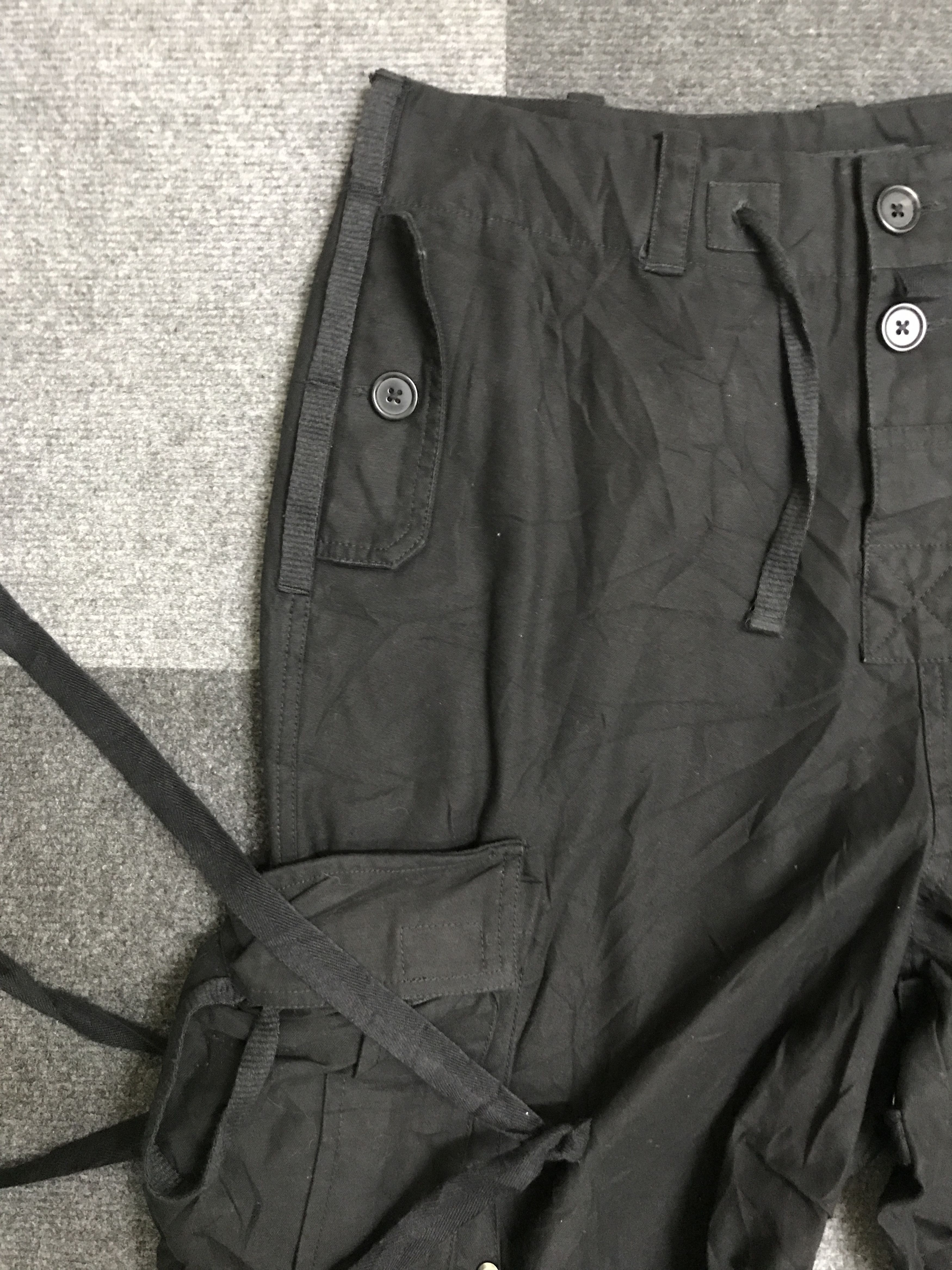 Japanese Brand CP322 Rectifine Archival Parachute Ghost Strap Bondage Pant Size US 33 - 5 Thumbnail