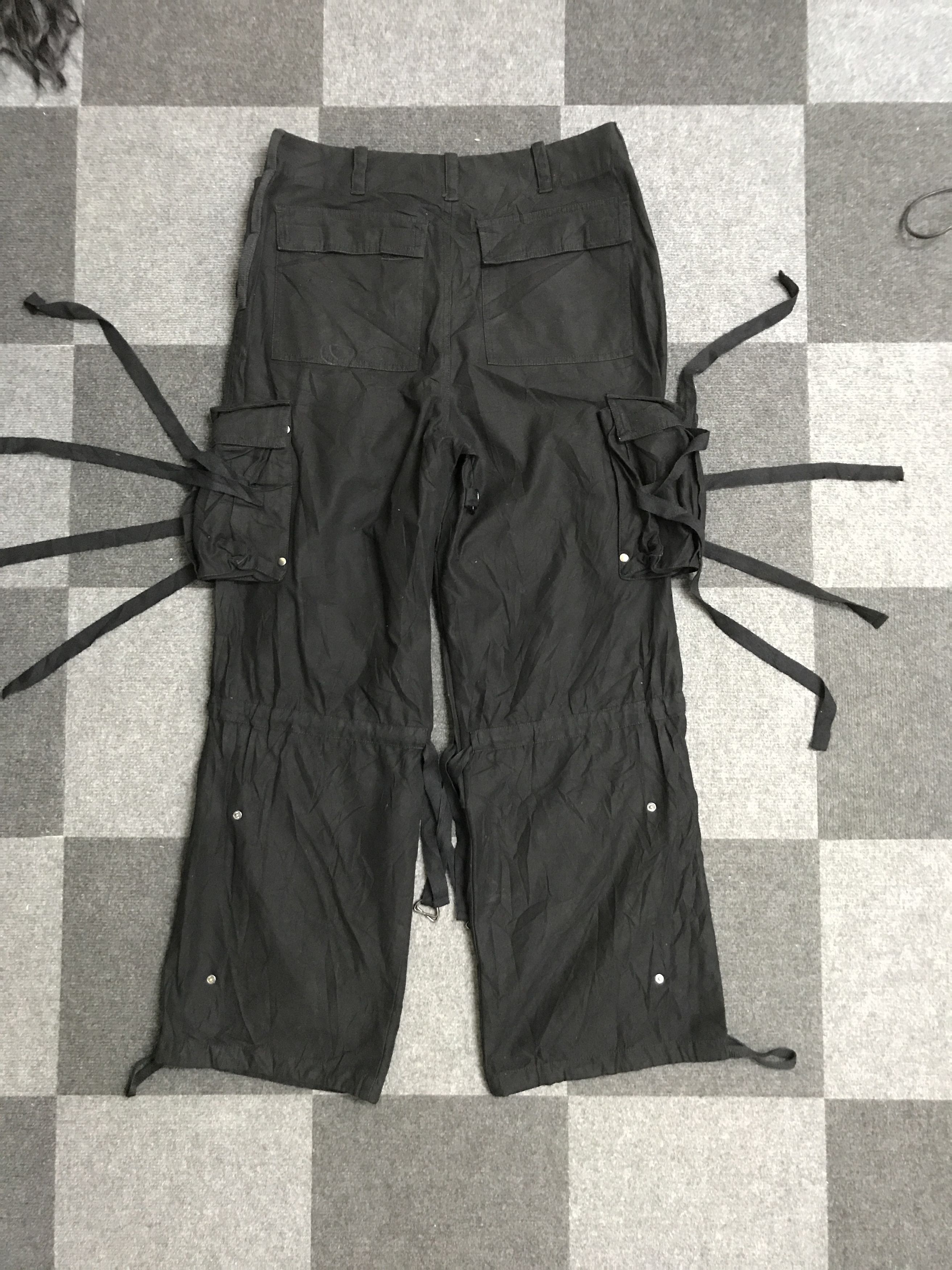 Japanese Brand CP322 Rectifine Archival Parachute Ghost Strap Bondage Pant Size US 33 - 14 Thumbnail