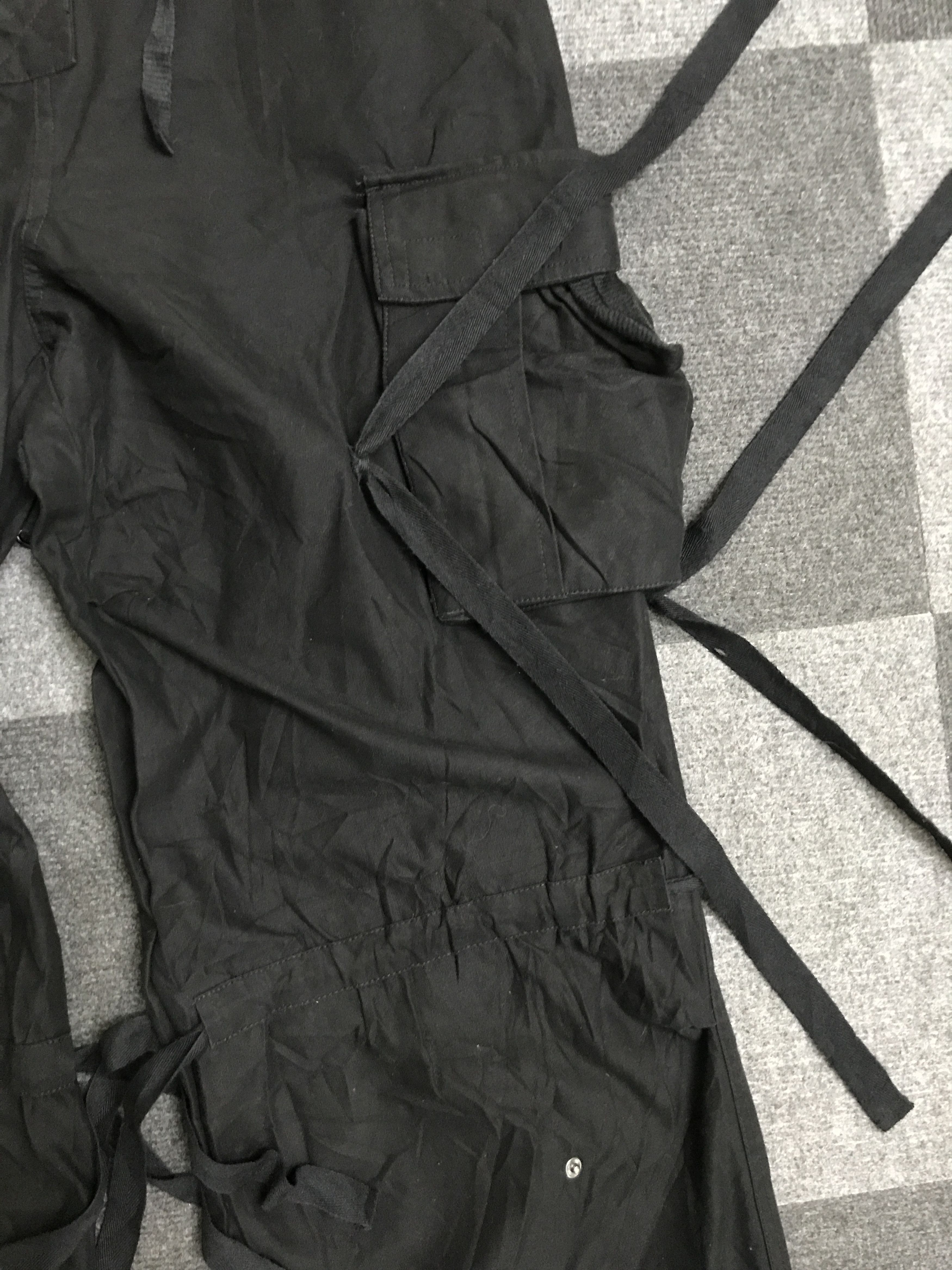 Japanese Brand CP322 Rectifine Archival Parachute Ghost Strap Bondage Pant Size US 33 - 9 Thumbnail