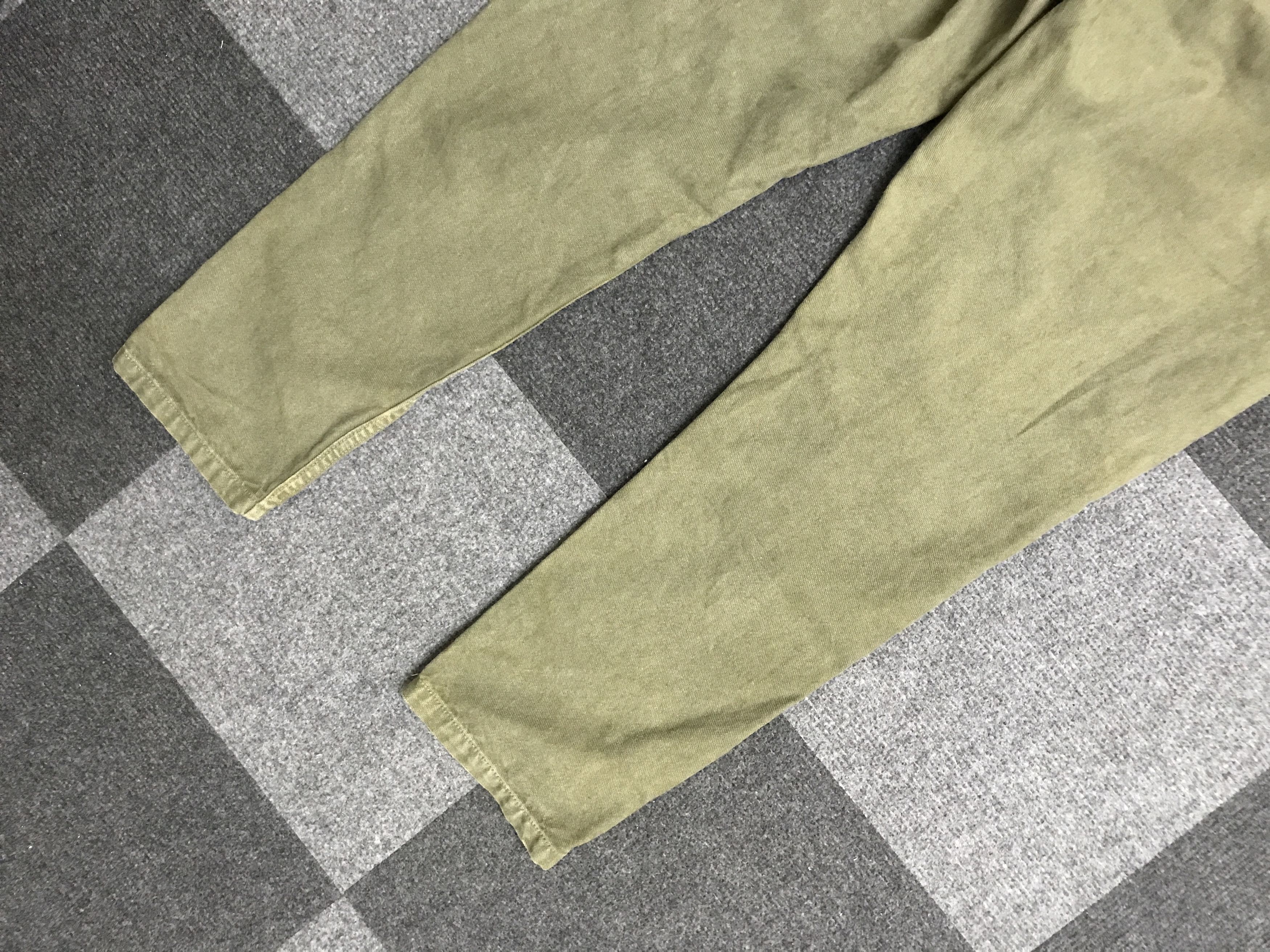 Japanese Brand P86 KAPITAL Sarouel Military Green Pant Size US 29 - 10 Thumbnail