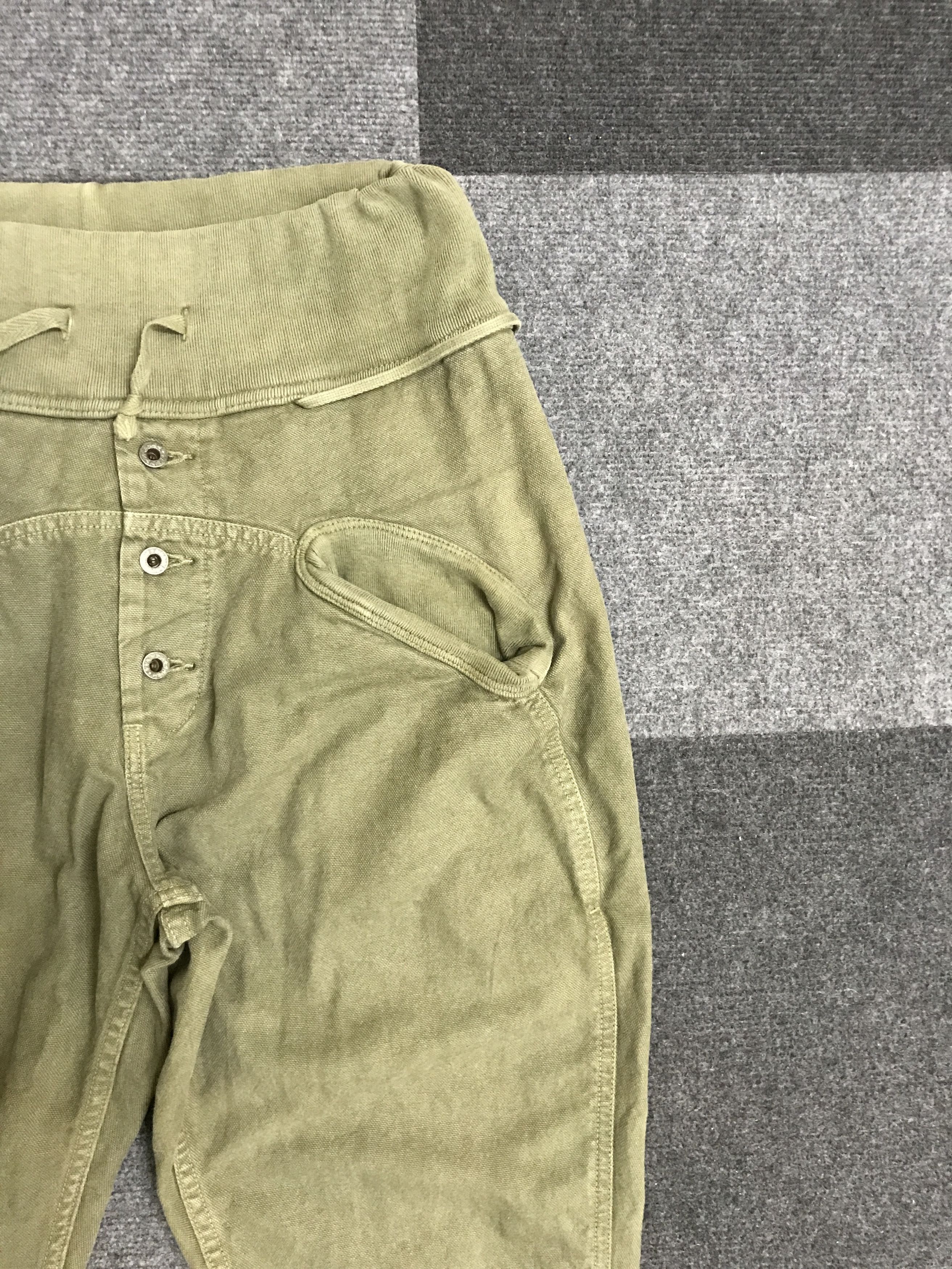 Japanese Brand P86 KAPITAL Sarouel Military Green Pant Size US 29 - 6 Thumbnail