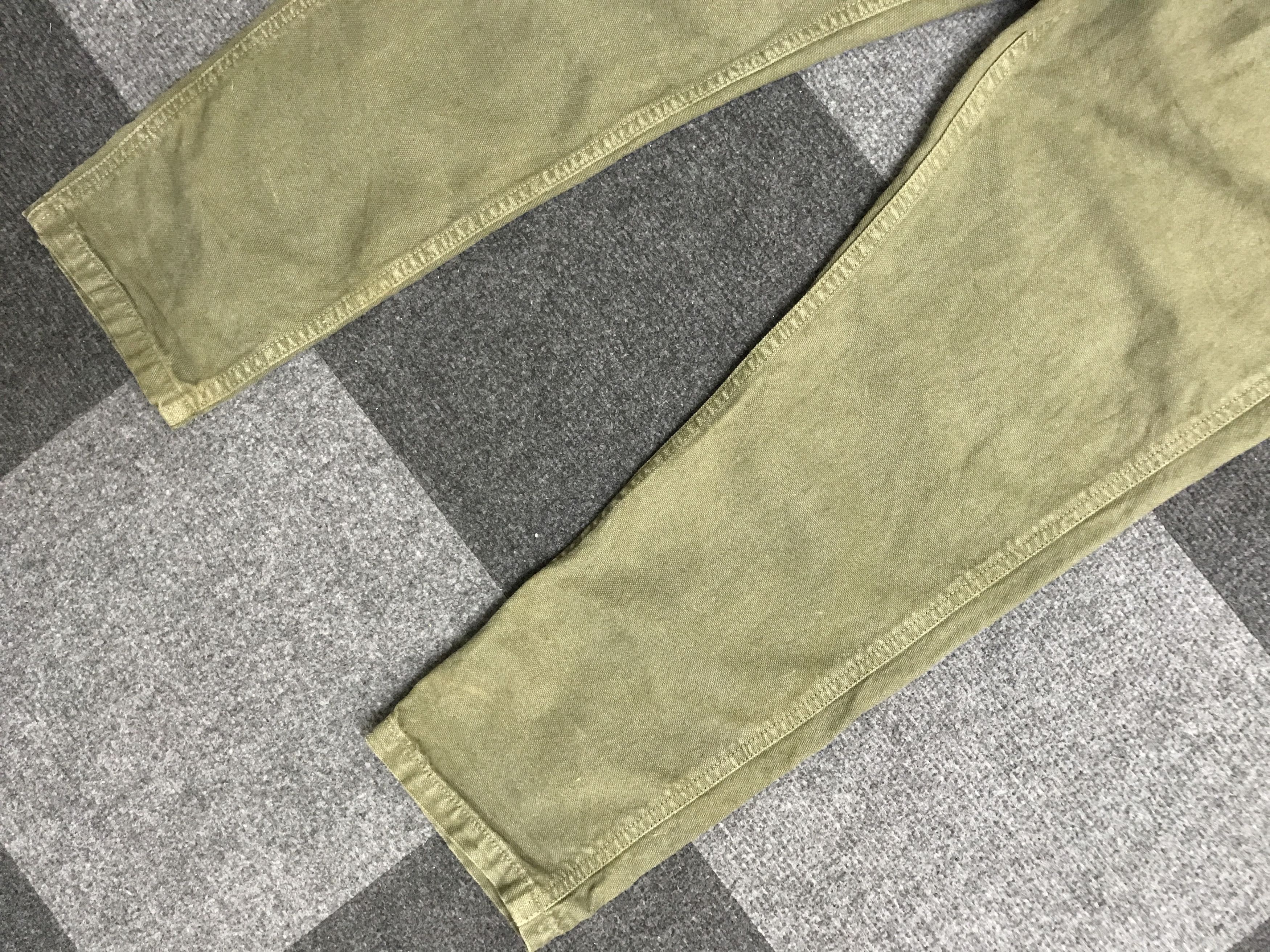 Japanese Brand P86 KAPITAL Sarouel Military Green Pant Size US 29 - 5 Thumbnail