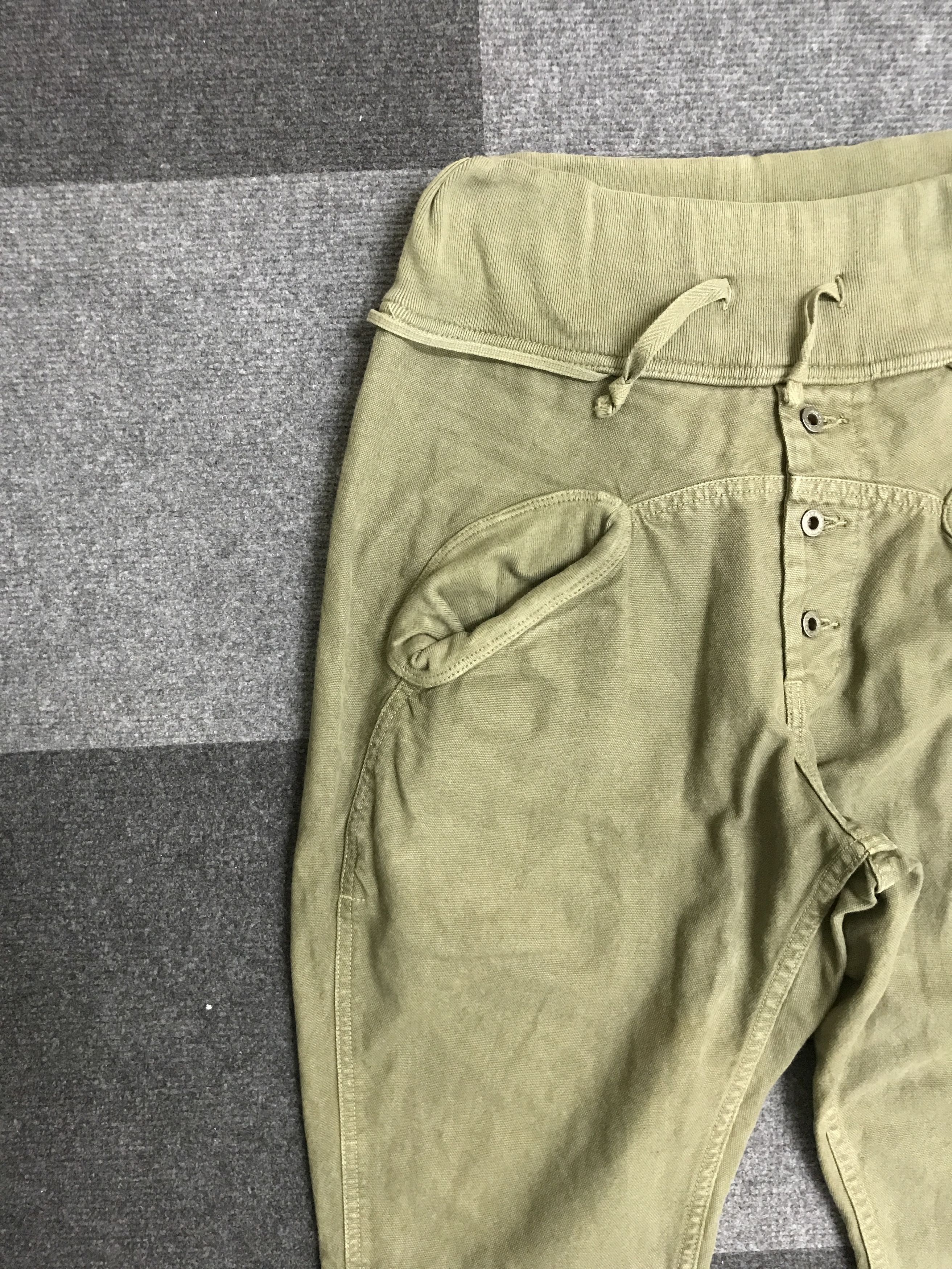 Japanese Brand P86 KAPITAL Sarouel Military Green Pant Size US 29 - 7 Thumbnail