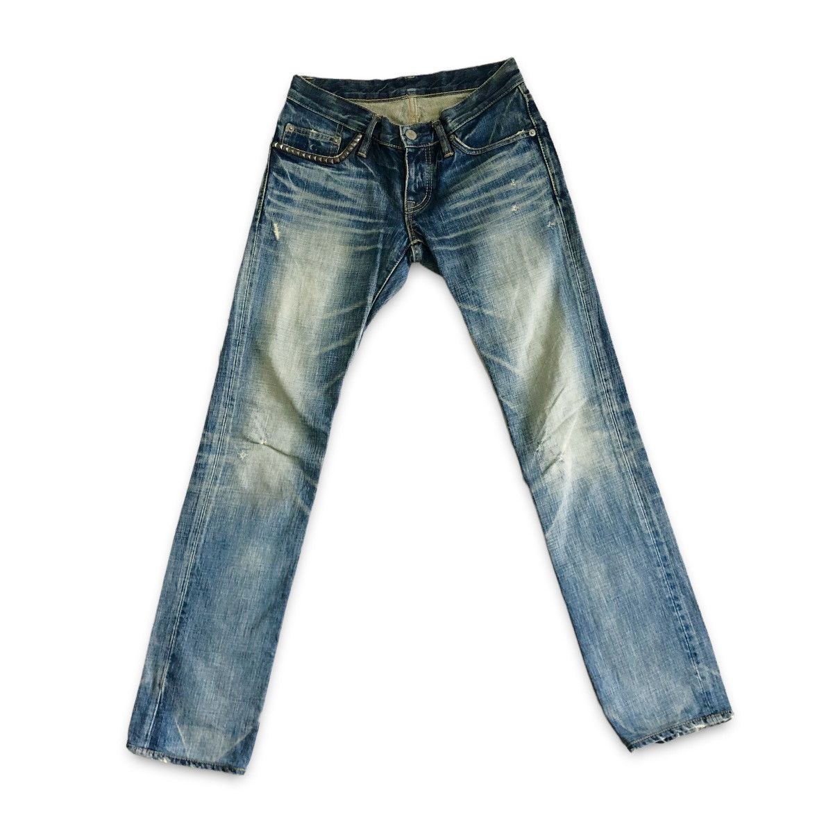 Hysteric Glamour Hysteric Glamour Distressed Denim Jeans Size 28" / US 6 / IT 42 - 1 Thumbnail
