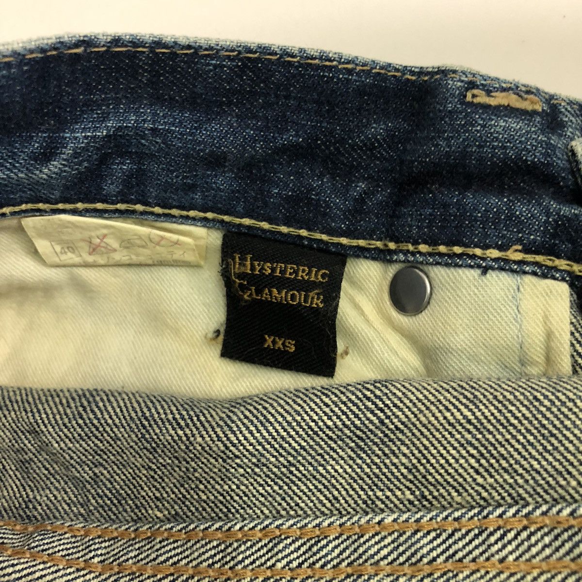 Hysteric Glamour Hysteric Glamour Distressed Denim Jeans Size 28" / US 6 / IT 42 - 8 Thumbnail