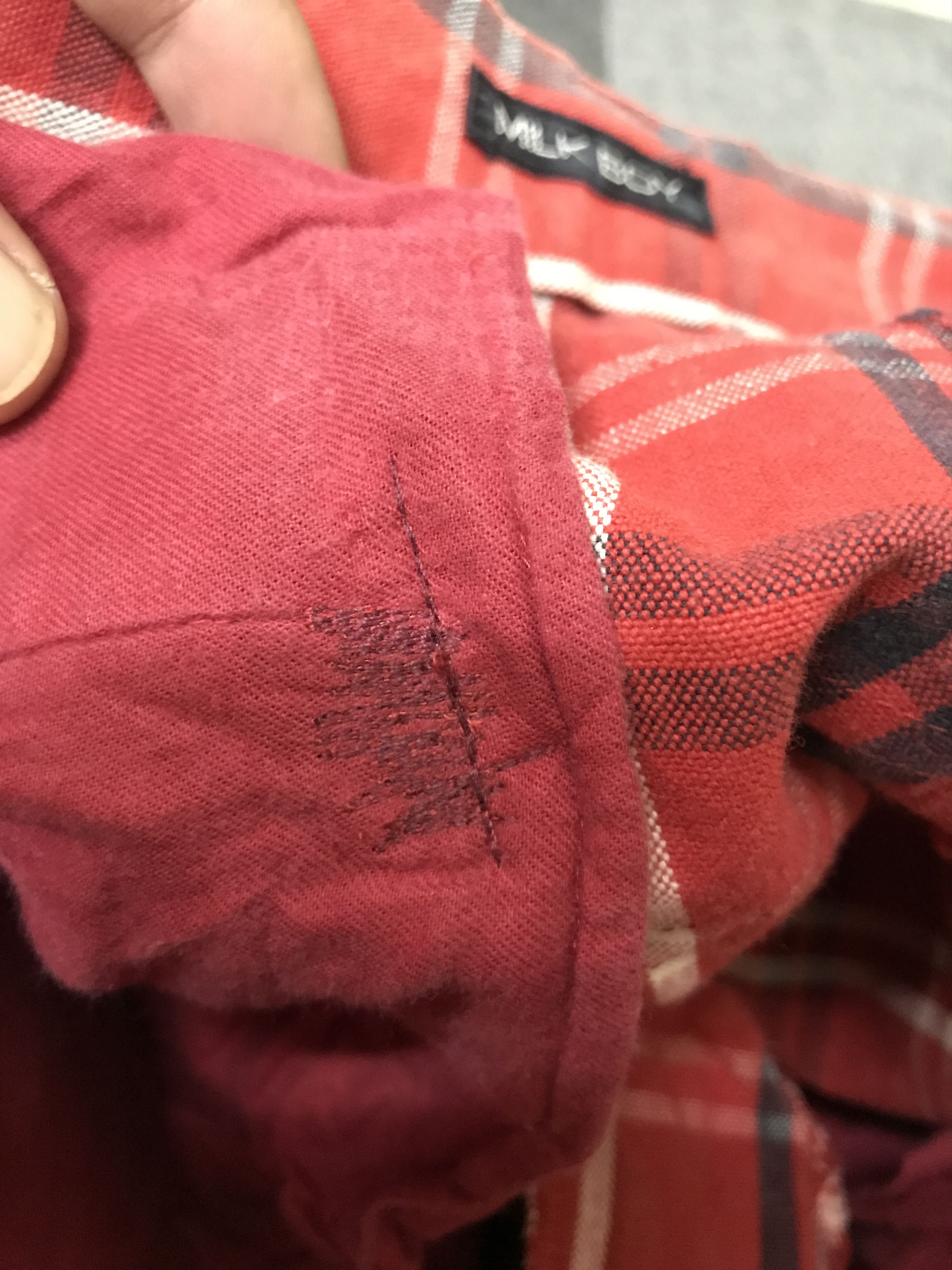 Japanese Brand SP22 MILKBOY By Hitomi Okawa Japan Designer Plaid Short Pant Size US 32 / EU 48 - 10 Thumbnail