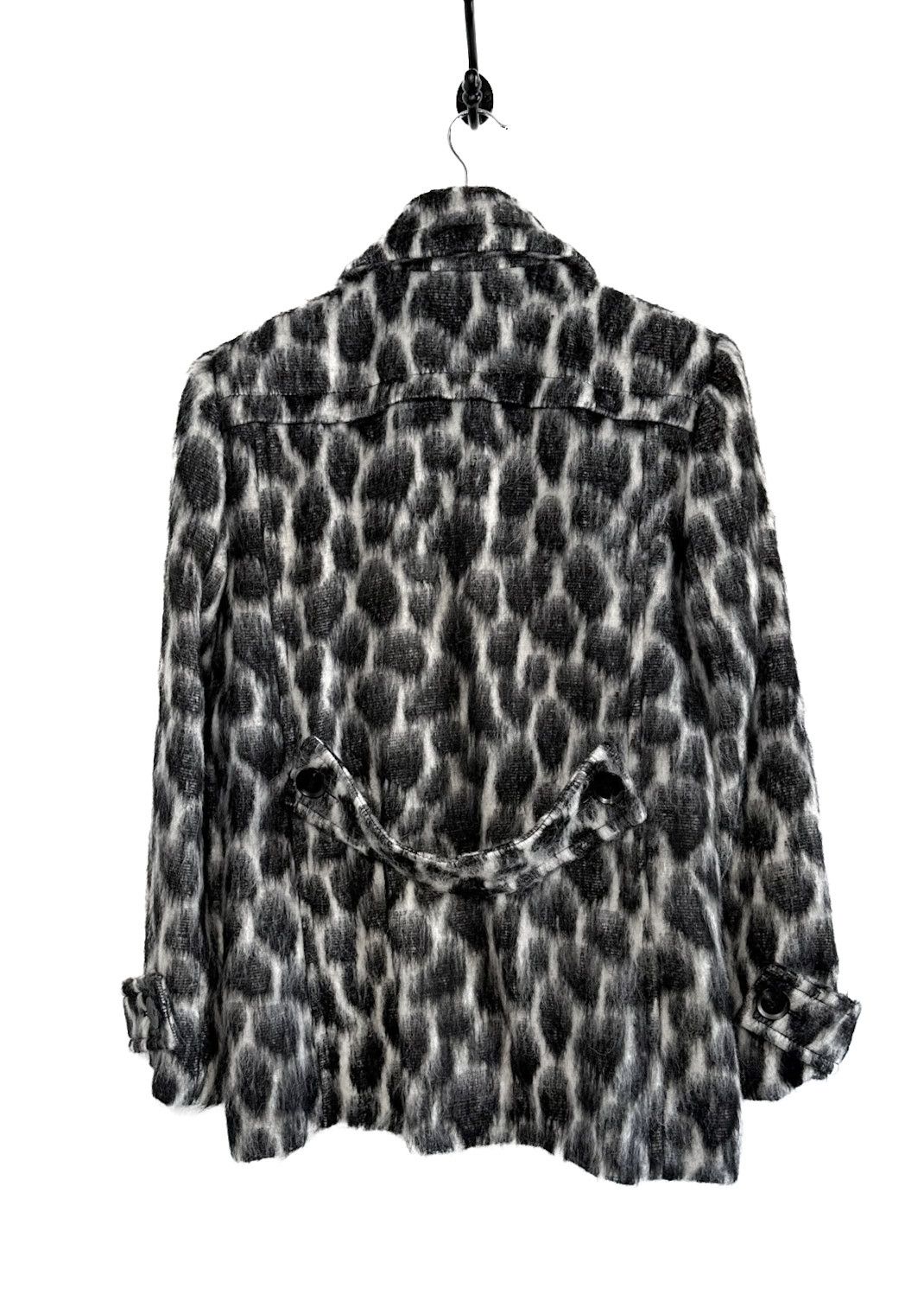 Gucci Gucci Alpaca Blend Animal Print Double Breasted Pea Coat Size M / US 6-8 / IT 42-44 - 3 Thumbnail