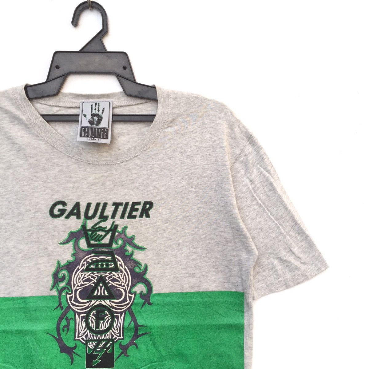Japanese Brand Paul Gaultier Jean’s Big Logo T-Shirt | Spell Out | M | Size US M / EU 48-50 / 2 - 2 Thumbnail