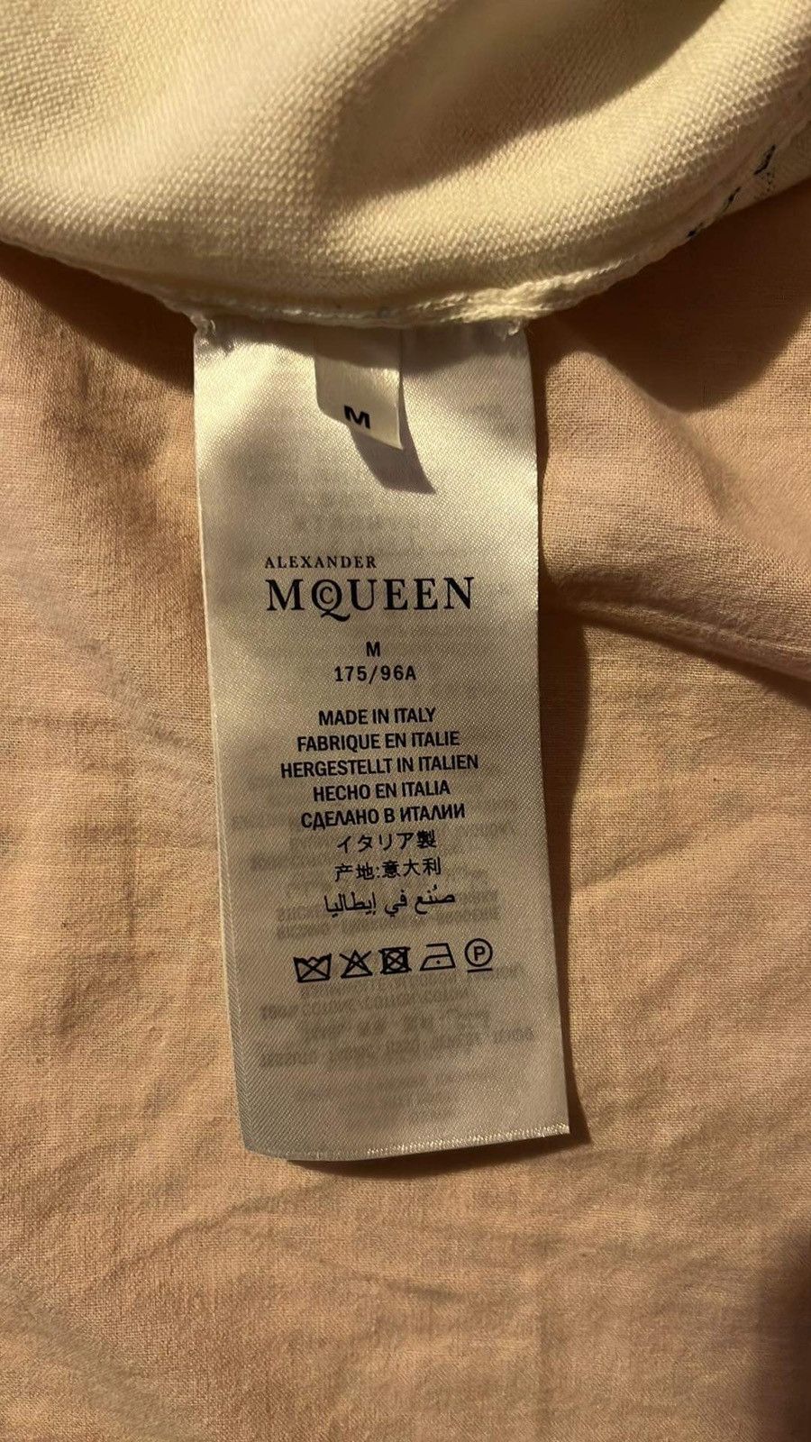 Alexander McQueen Alexander McQueen White Explorer Thread Sweater Size US M / EU 48-50 / 2 - 5 Thumbnail