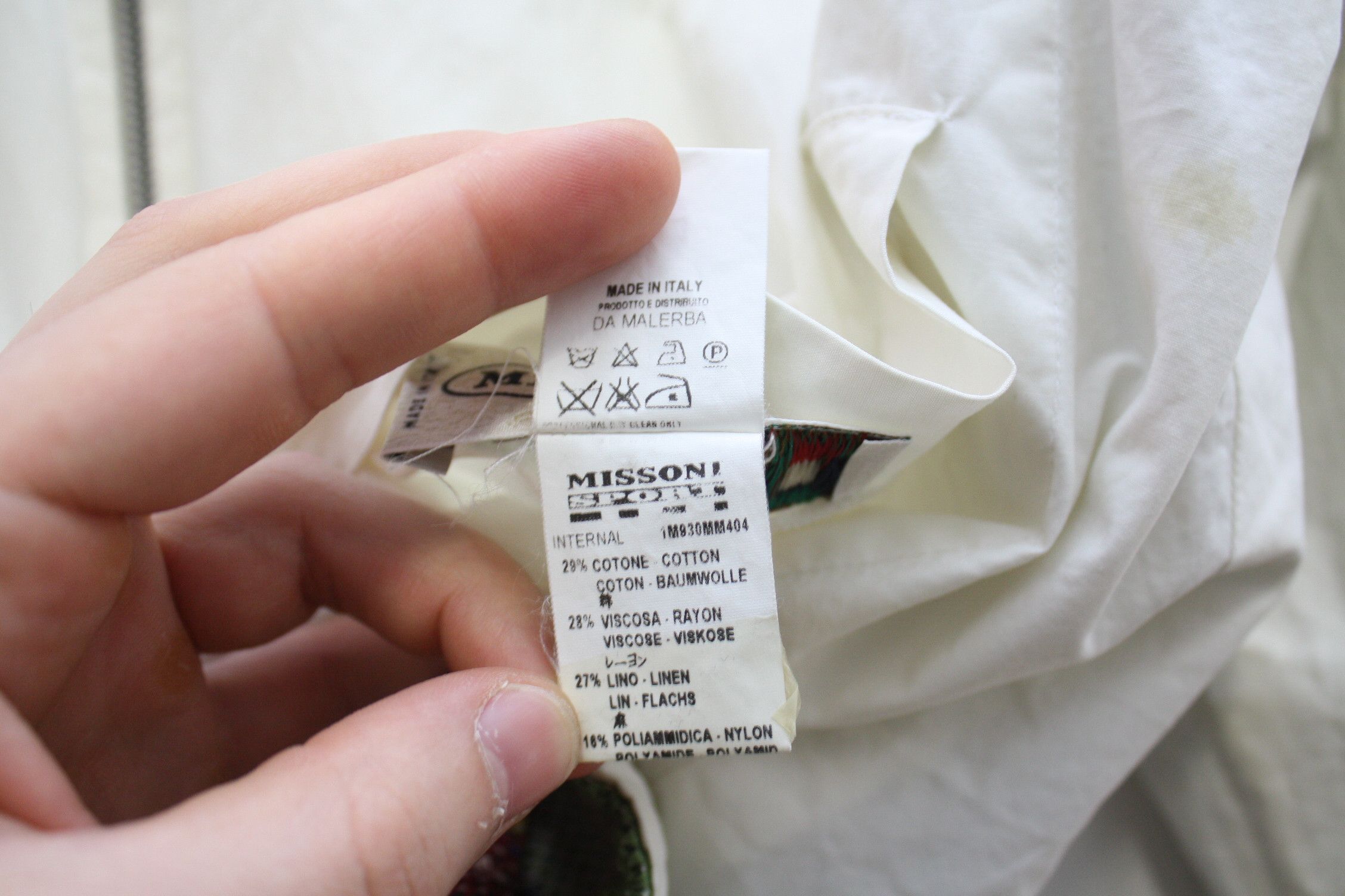 Missoni Missoni Sport Reversible Jacket Men's 46 Made In italy Size US M / EU 48-50 / 2 - 7 Thumbnail