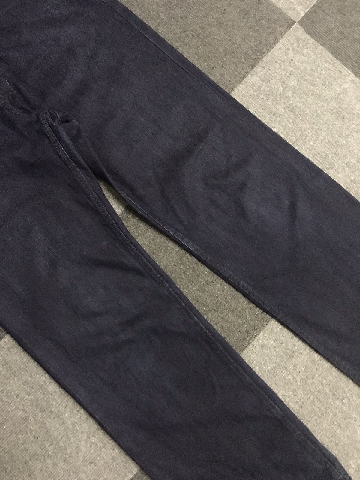 *A VONTADE × Indigo P72 AVONTADE Indigo Military Fish Tail Buckle Back Pant Size US 33 - 3 Thumbnail