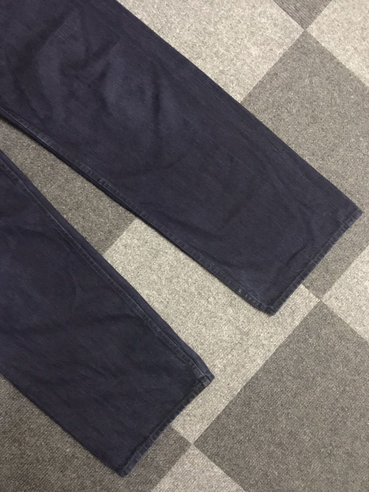 *A VONTADE × Indigo P72 AVONTADE Indigo Military Fish Tail Buckle Back Pant Size US 33 - 4 Thumbnail
