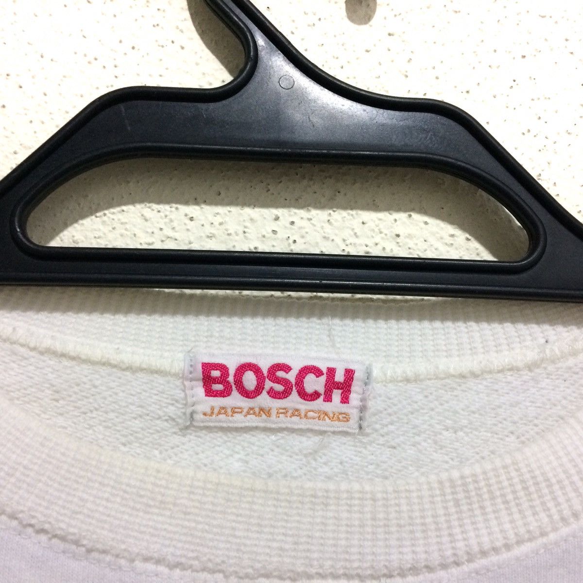 Japanese Brand Vtg BOSCH Japan Racing Motor Sport Racing Team White Clean Size US L / EU 52-54 / 3 - 4 Thumbnail