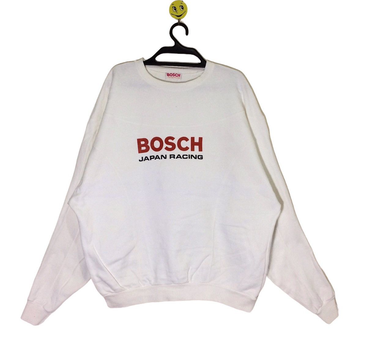 Japanese Brand Vtg BOSCH Japan Racing Motor Sport Racing Team White Clean Size US L / EU 52-54 / 3 - 1 Thumbnail