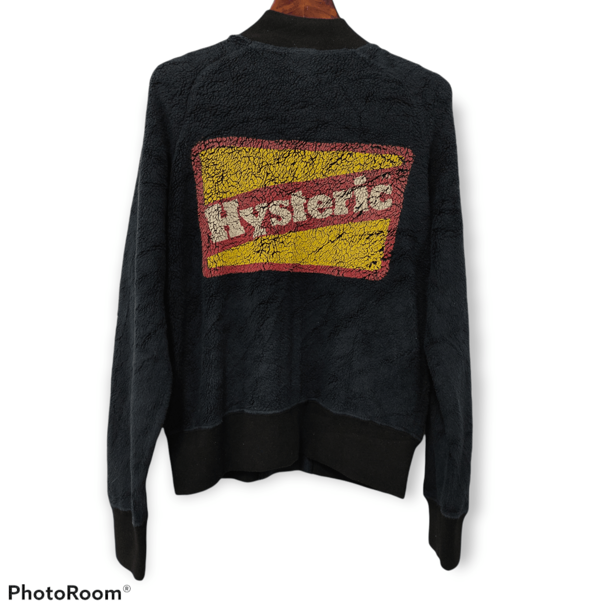 Hysteric Glamour HYSTERIC GLAMOUR FLEECE SNAP BUTTON JACKET Size US XS / EU 42 / 0 - 1 Thumbnail
