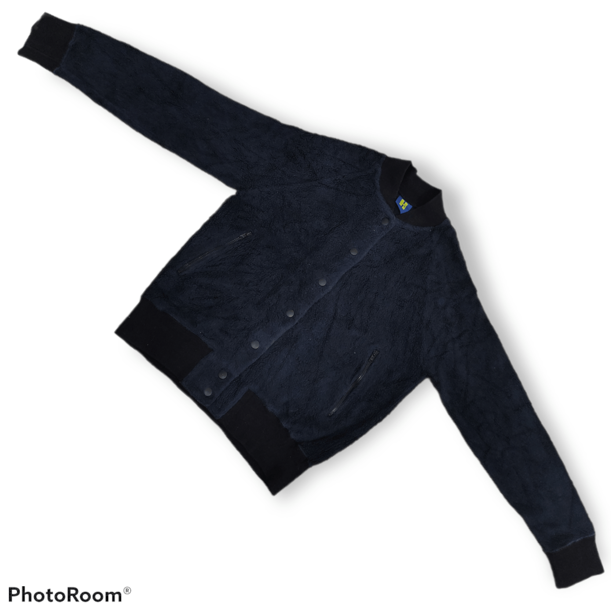 Hysteric Glamour HYSTERIC GLAMOUR FLEECE SNAP BUTTON JACKET Size US XS / EU 42 / 0 - 3 Thumbnail