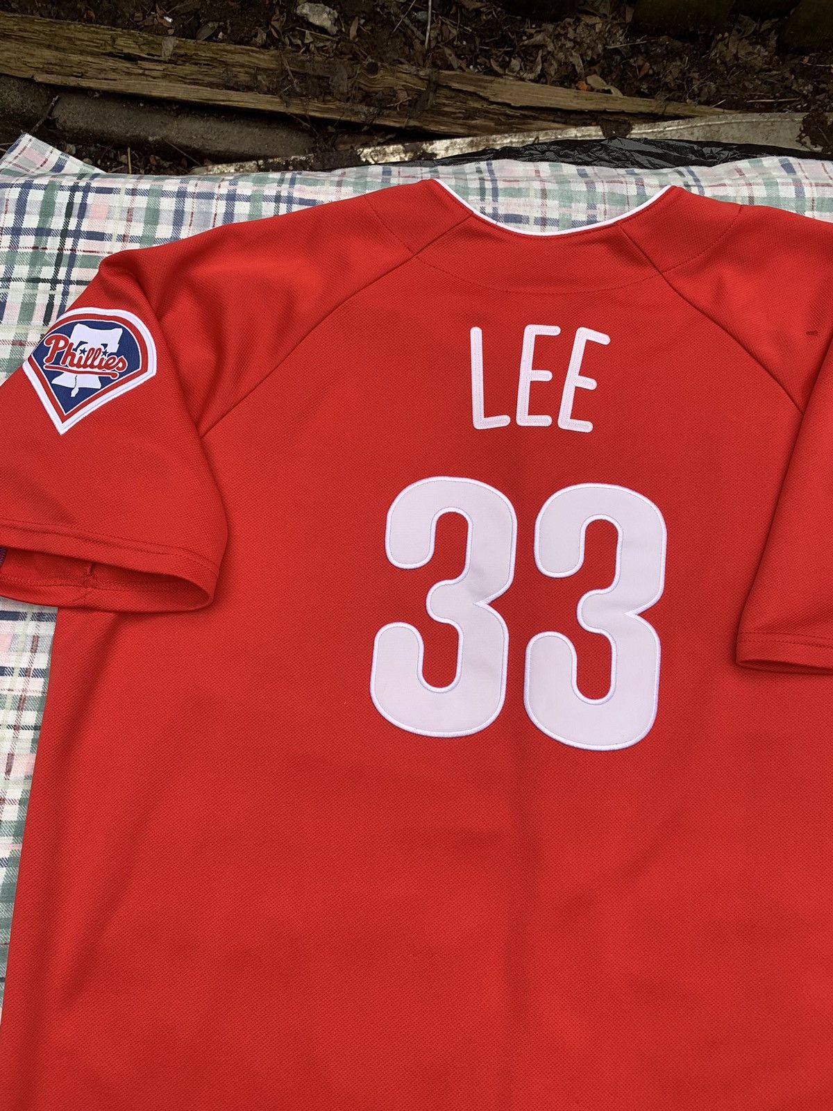 MLB × Majestic Majestic Philadelphia Phillies Cliff Lee MLB Jersey Size US XL / EU 56 / 4 - 5 Thumbnail