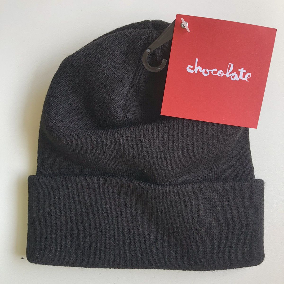 Chocolate Chocolate Reflective Logo Beanie BLACK Size ONE SIZE - 2 Thumbnail