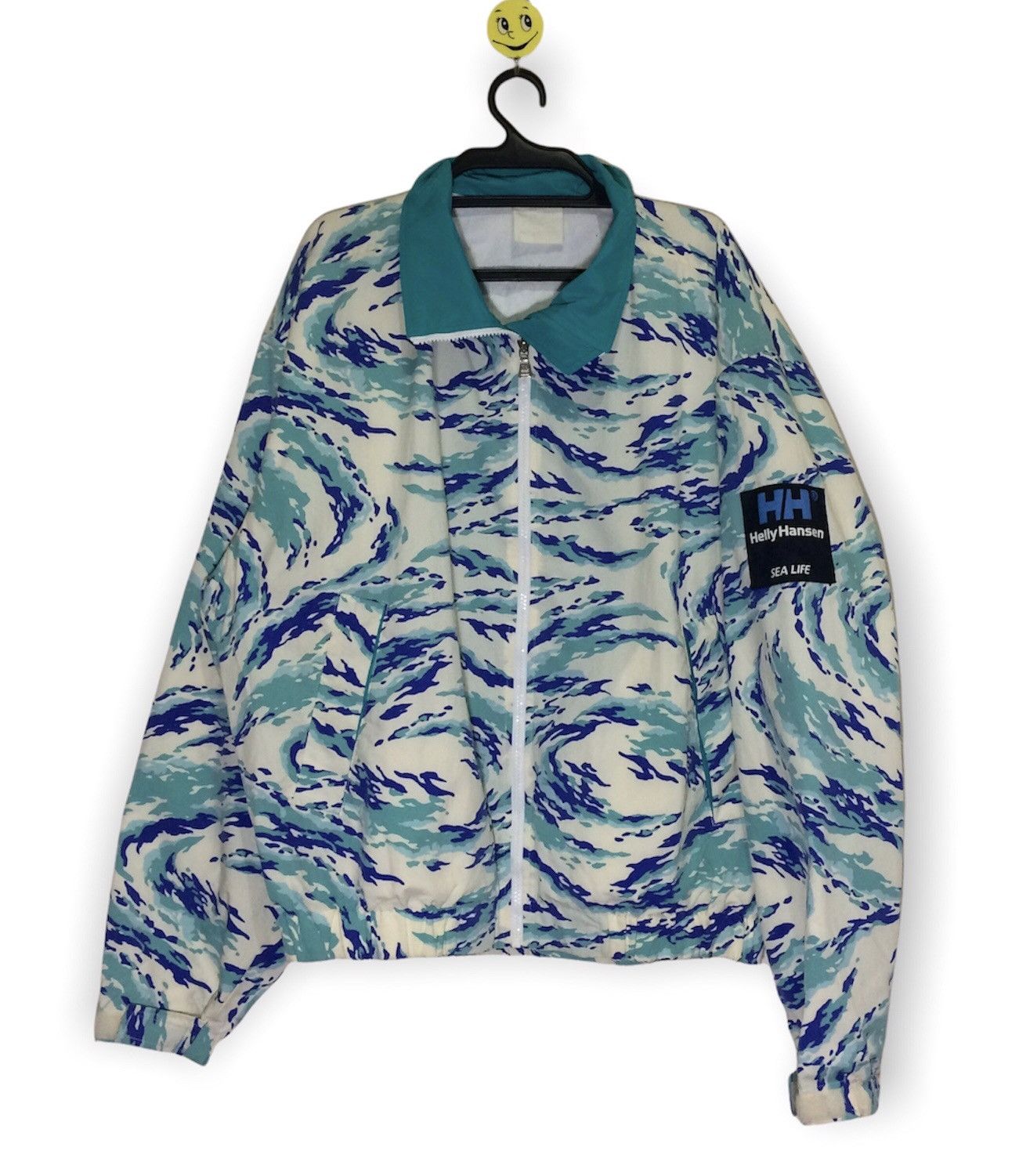 Helly Hansen Helly Hansen Sea Life Over Print Sweater Jacket Zipper Size US L / EU 52-54 / 3 - 1 Thumbnail