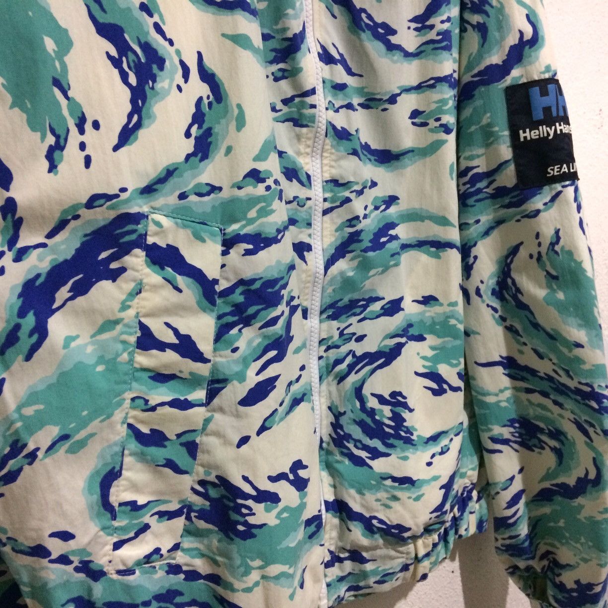 Helly Hansen Helly Hansen Sea Life Over Print Sweater Jacket Zipper Size US L / EU 52-54 / 3 - 3 Thumbnail