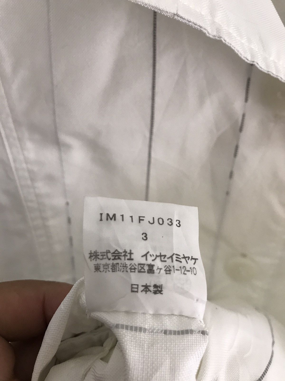 Issey Miyake 🔥Archival Issey Miyake Reflextive Stripe Button Ups Shirt Size US M / EU 48-50 / 2 - 9 Thumbnail