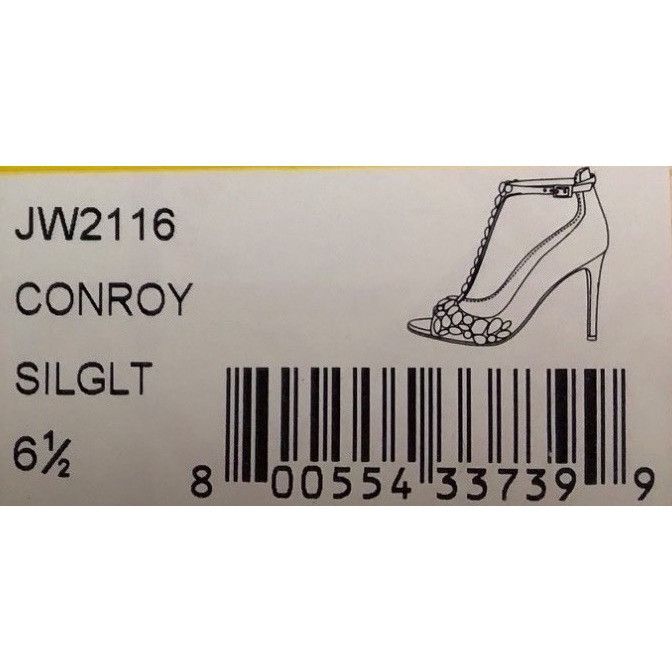 Jewel Badgley Mischka Womens Conroy Sandals M NIB