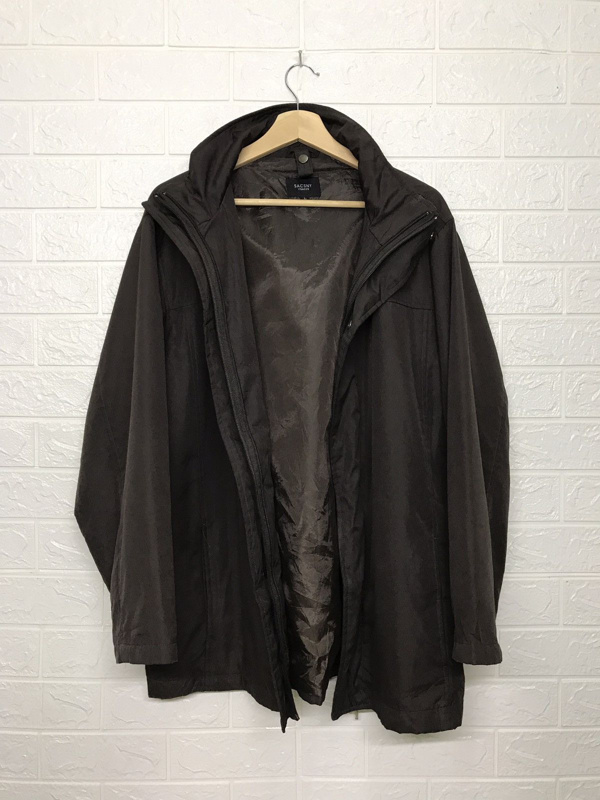 Y's × Yohji Yamamoto 🇯🇵Y'saccs By Yohji Yamamoto Nylon Minimalist Parka Size US L / EU 52-54 / 3 - 7 Thumbnail