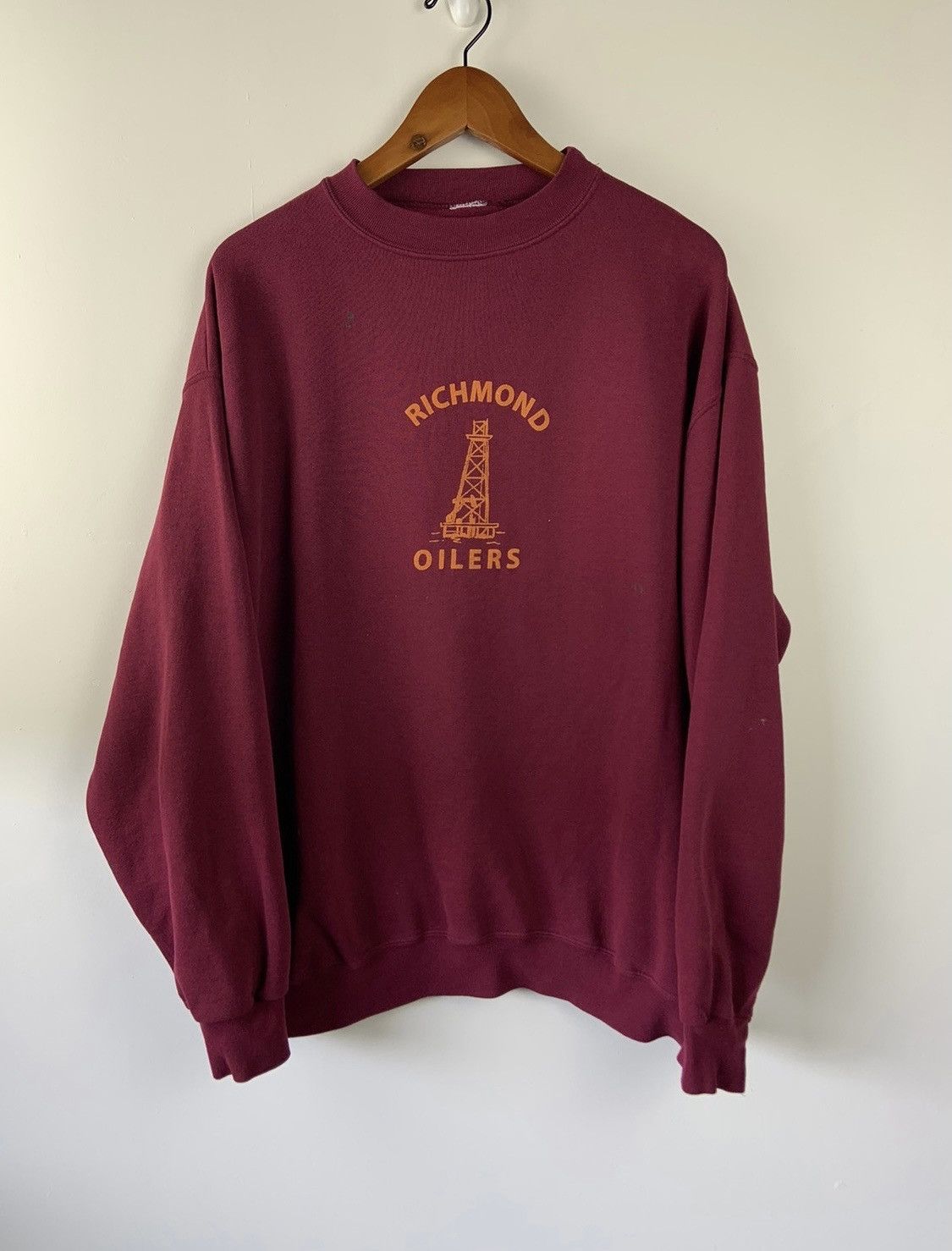 Vintage Vintage Richmond Oilers Crewneck Sweater Grailed