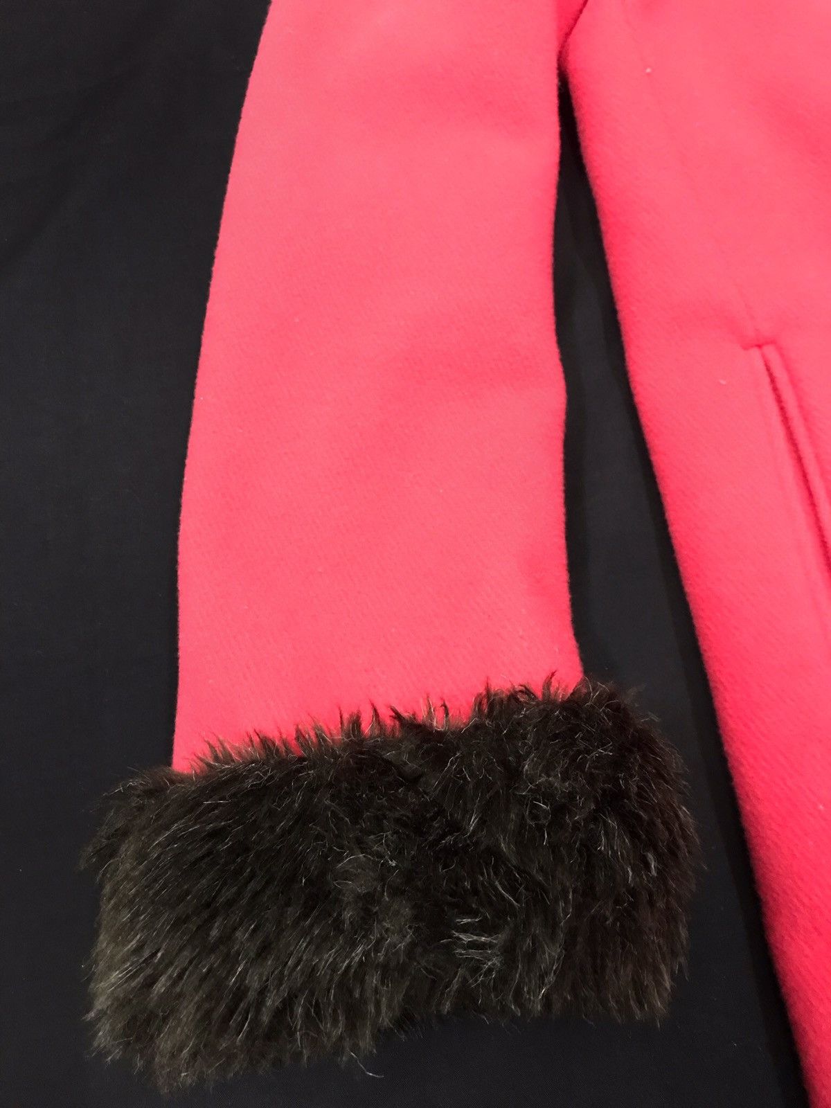 Japanese Brand 🔥Archival Japanese Brand Ined fur hooded wool trenchcoat.. Size US S / EU 44-46 / 1 - 5 Thumbnail