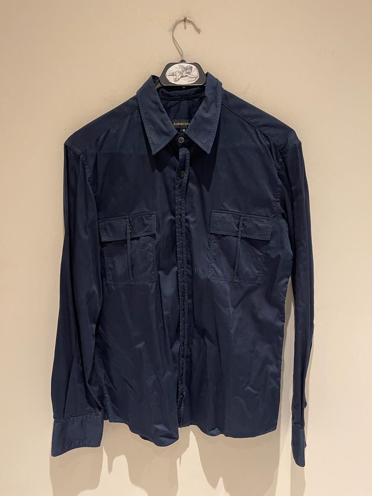 G.Guaglianone Navy Shirt