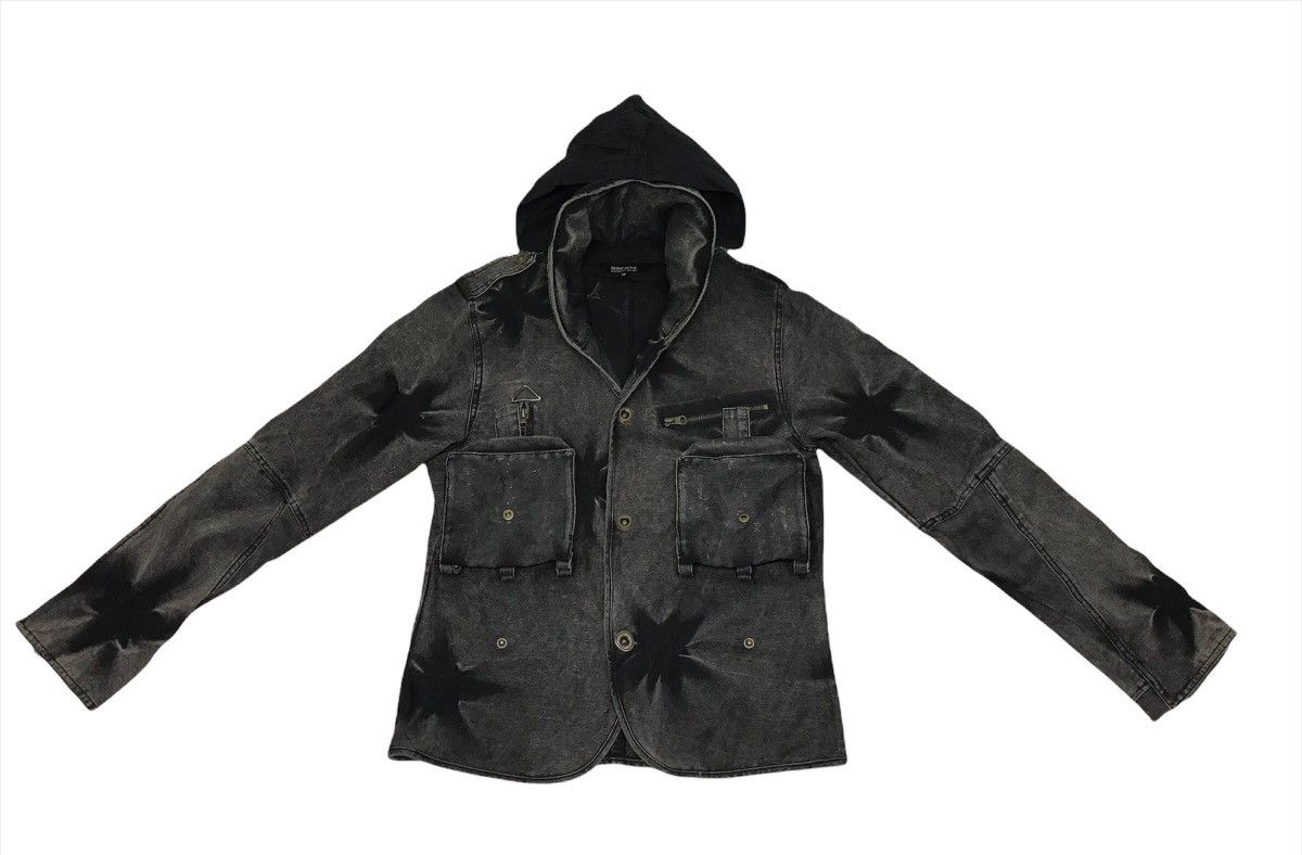 In The Attic 🔥In The Attic Tactical/Parachute Acid Wash Hoodie Jacket Size US S / EU 44-46 / 1 - 2 Thumbnail