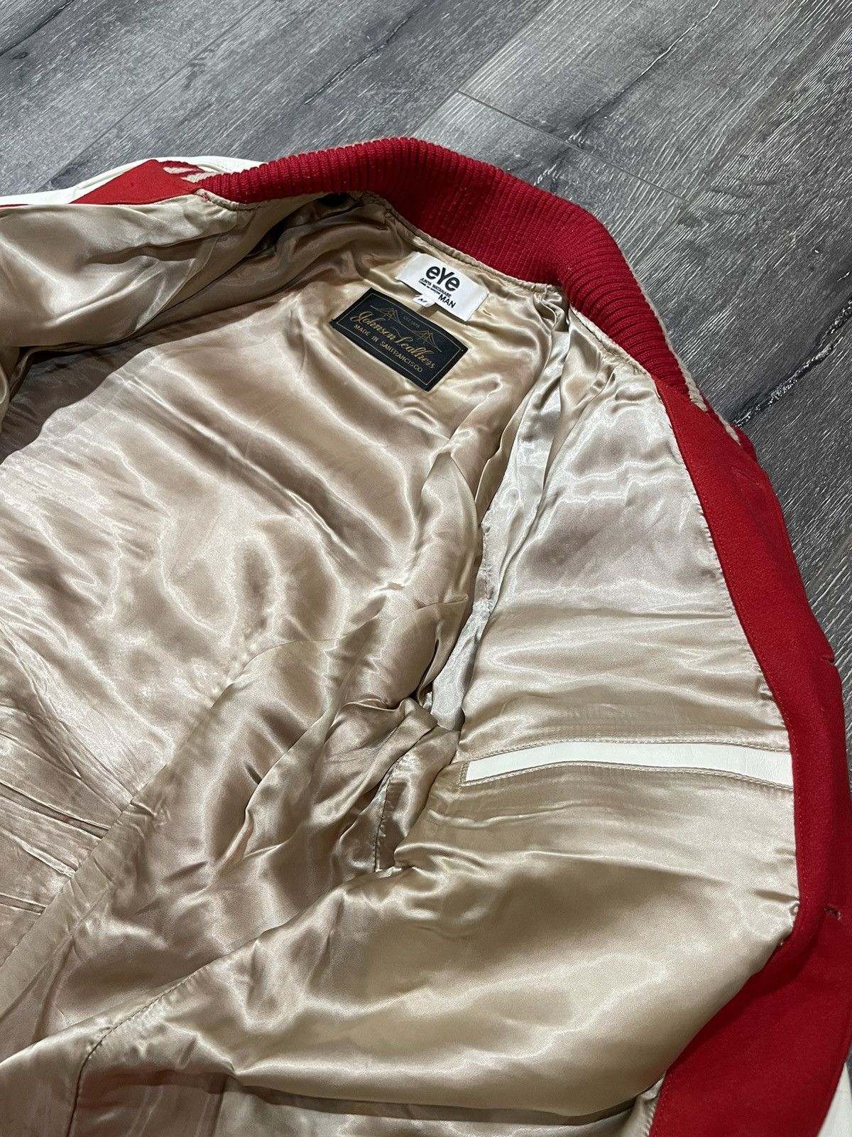 Comme des Garcons Vintage Comme des garcons Junya Watanabe Leather Jacket Size US M / EU 48-50 / 2 - 7 Thumbnail