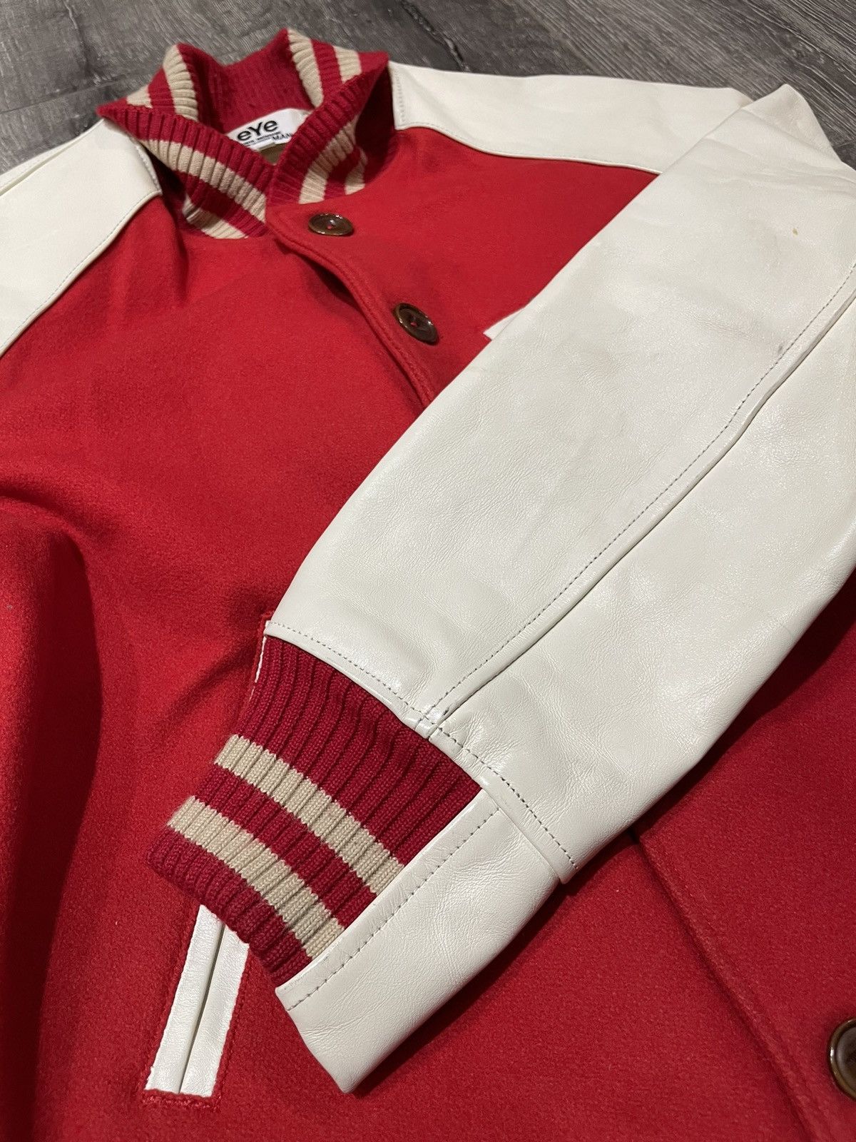 Comme des Garcons Vintage Comme des garcons Junya Watanabe Leather Jacket Size US M / EU 48-50 / 2 - 6 Thumbnail