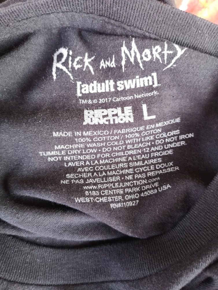 Anime Rick And Morty Cartoon Network Size US L / EU 52-54 / 3 - 3 Thumbnail