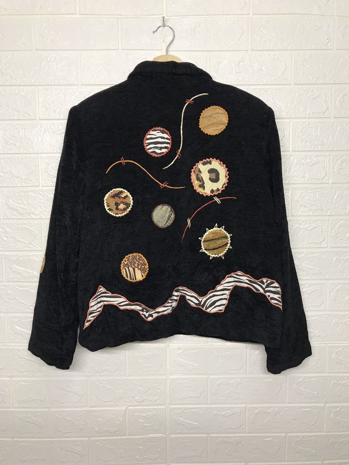 Art Comes First × Designer Allure Embroidered Art Corduroy Casual Jacket Size US S / EU 44-46 / 1 - 4 Thumbnail