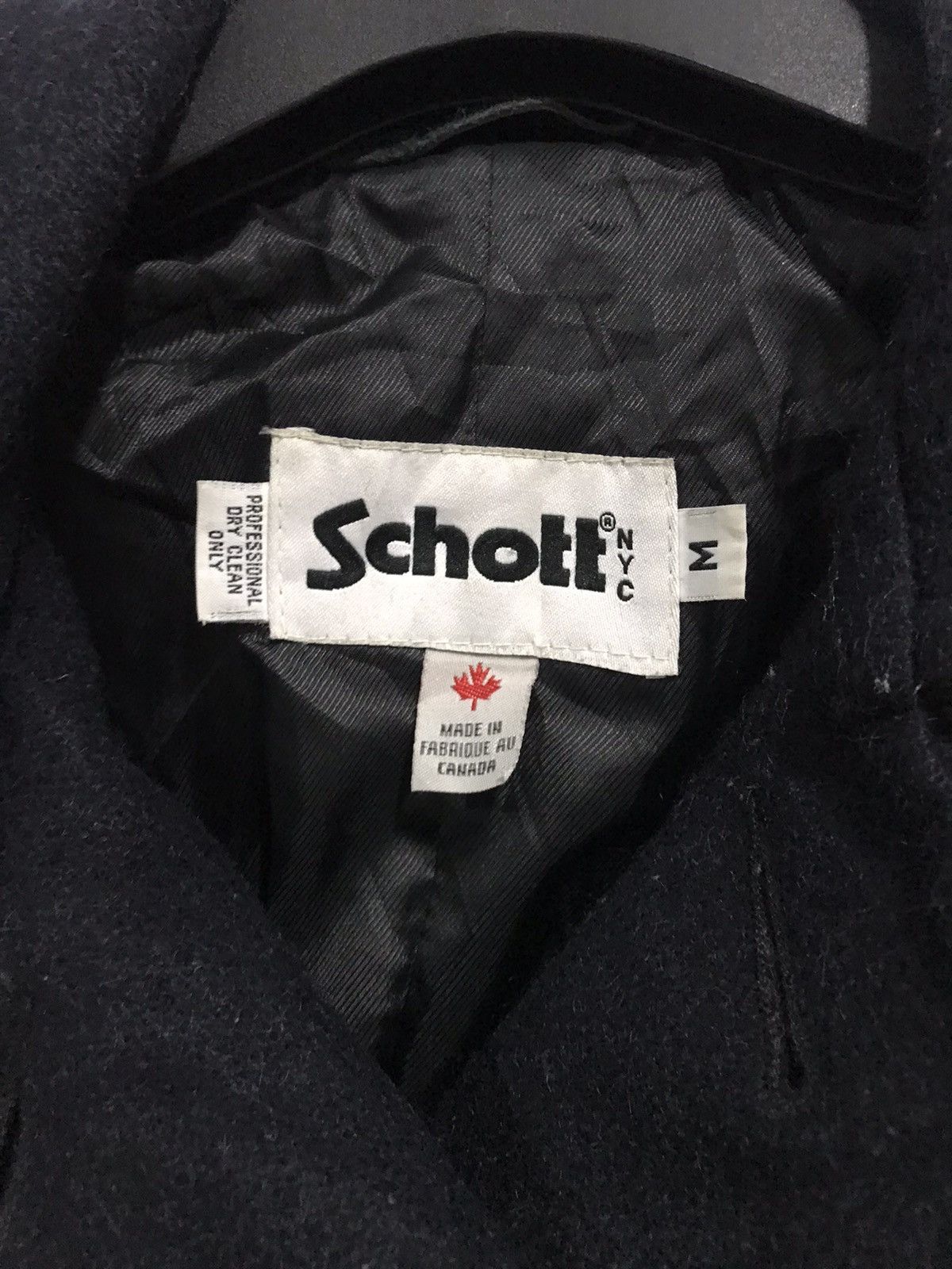 Schott Schott NYC Wool Coat Size US M / EU 48-50 / 2 - 7 Thumbnail