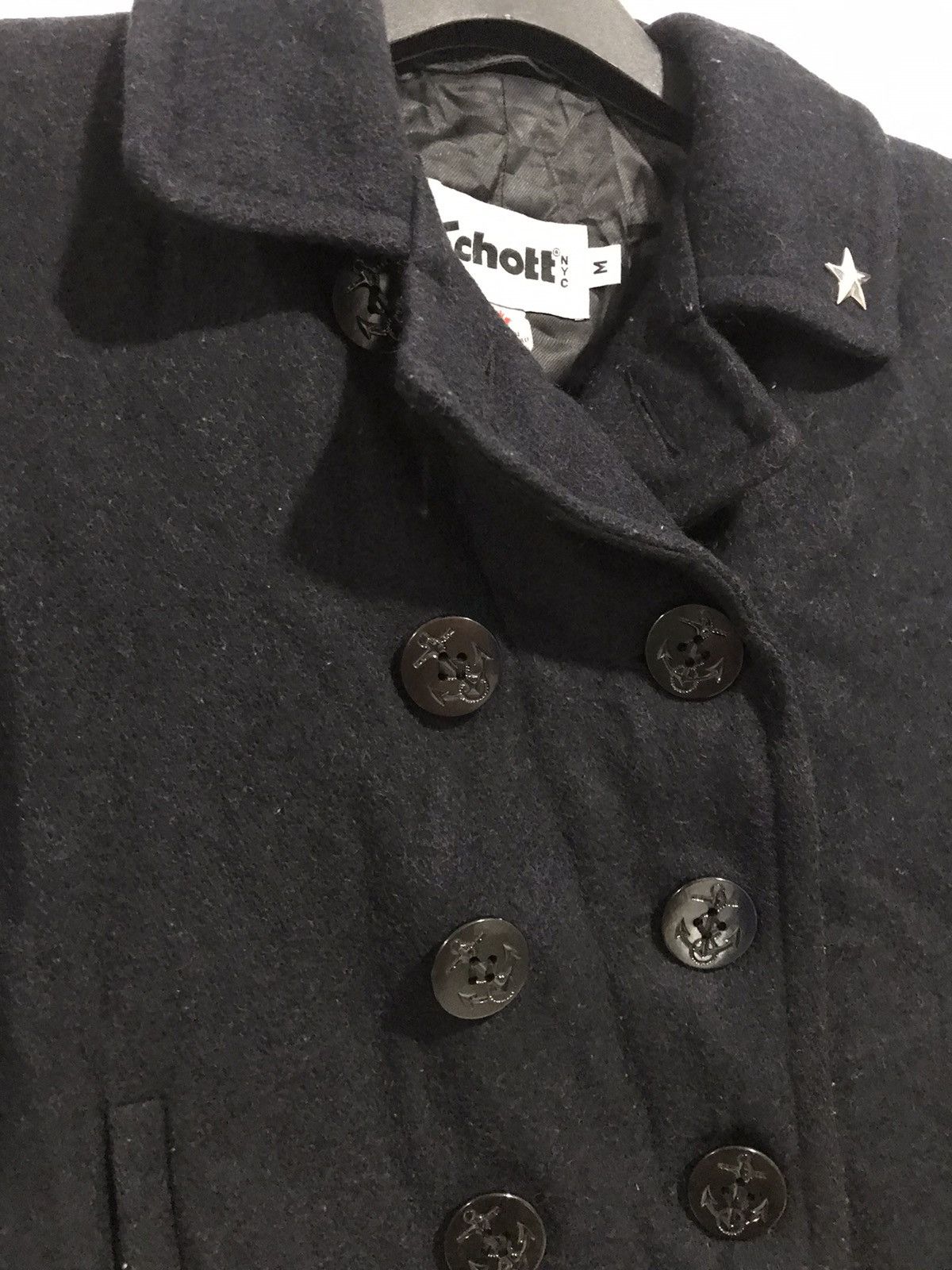 Schott Schott NYC Wool Coat Size US M / EU 48-50 / 2 - 4 Thumbnail