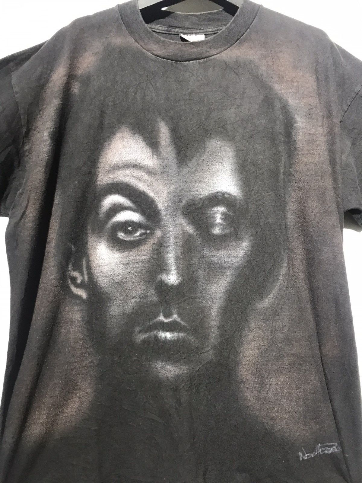 Vintage Vintage Scar face Movie Tee tony montana Size US XL / EU 56 / 4 - 4 Thumbnail