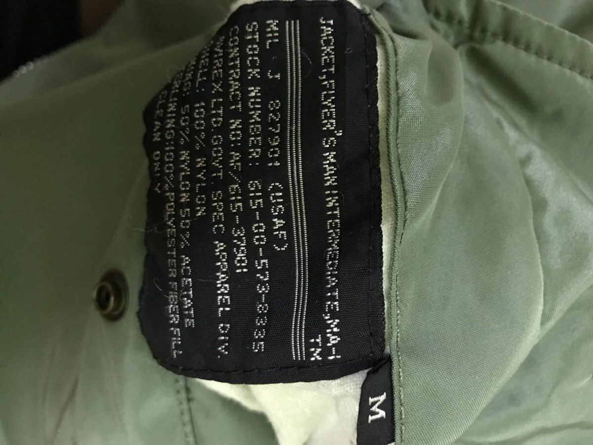 Avirex 🔥Avirex Spell Out Ma-1 Flight Bomber Jacket Size US M / EU 48-50 / 2 - 10 Thumbnail