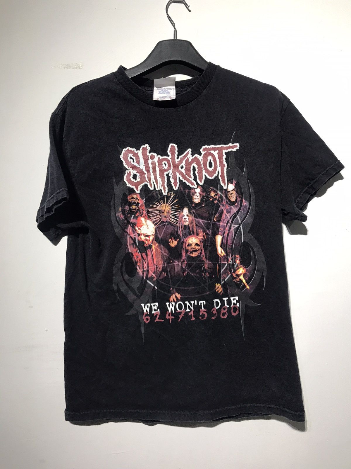 Band Tees × Slipknot × Vintage VINTAGE SLIPKNOT RARE Size US M / EU 48-50 / 2 - 1 Thumbnail