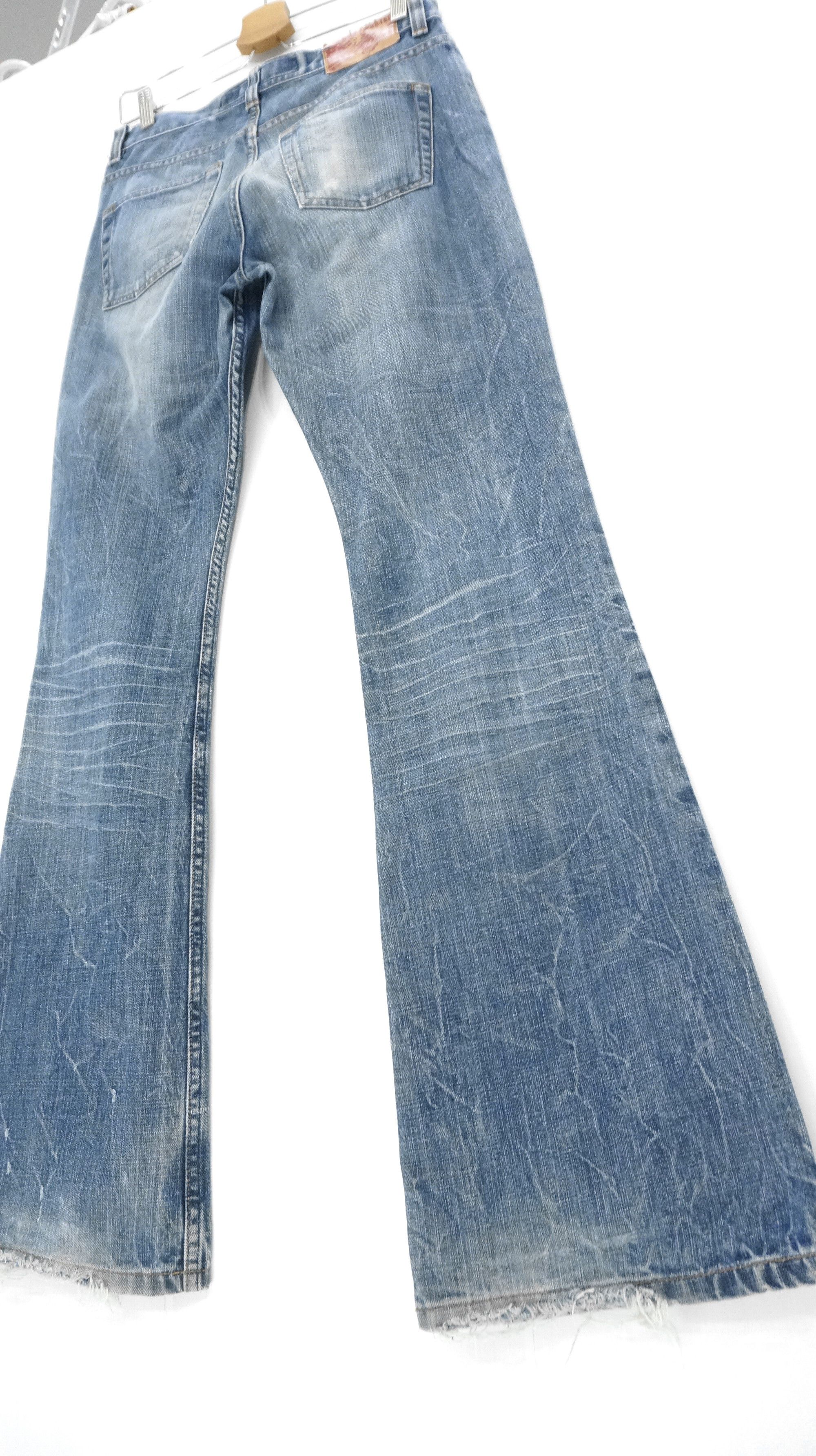 Freeman T. Porter × Vintage 🔥 Flare Vintage FREEMAN T PORTER Gordon Jeans Size US 30 / EU 46 - 2 Thumbnail