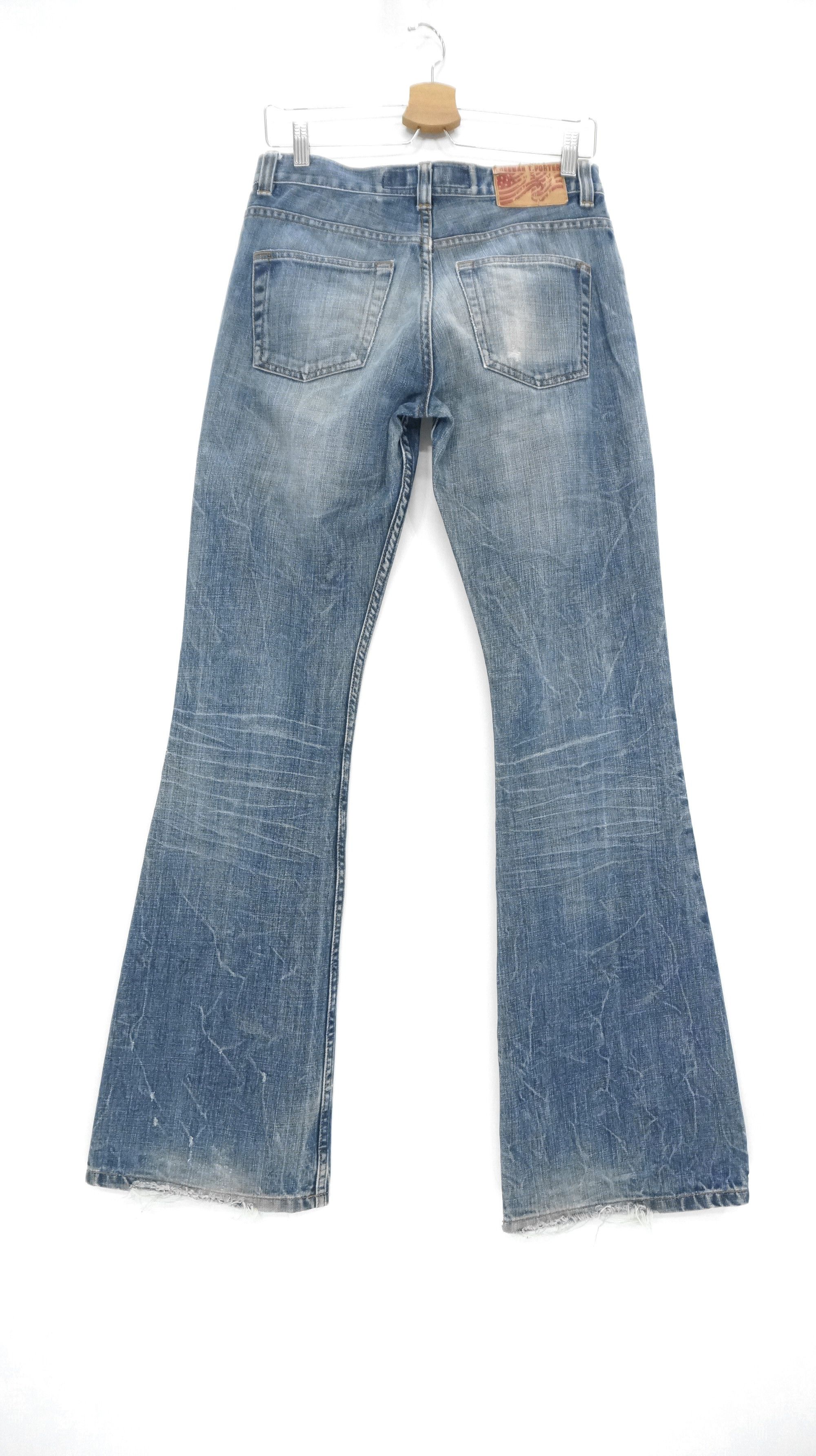Freeman T. Porter × Vintage 🔥 Flare Vintage FREEMAN T PORTER Gordon Jeans Size US 30 / EU 46 - 4 Thumbnail